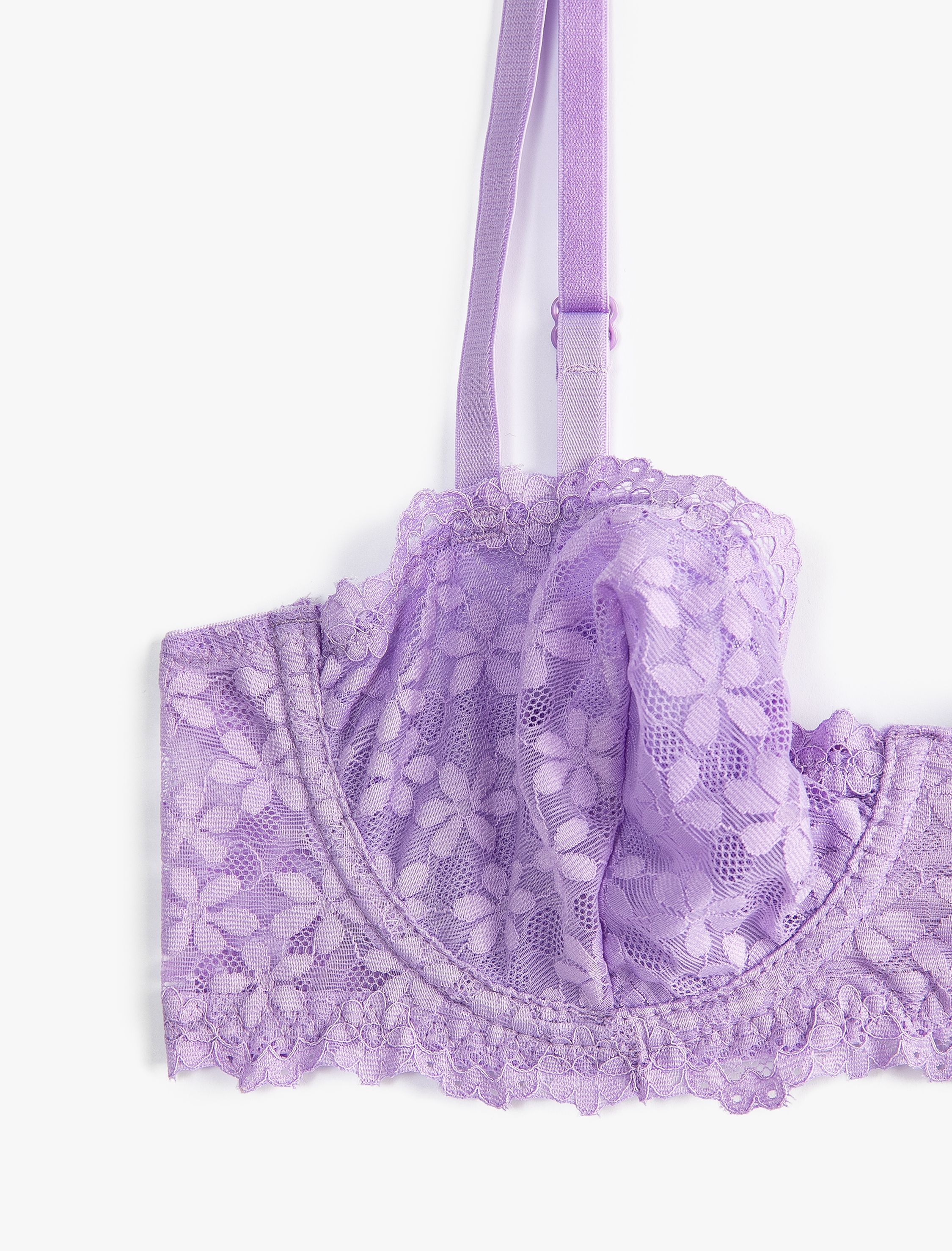   Dolgusuz Balenli Sütyen Dantelli Wire