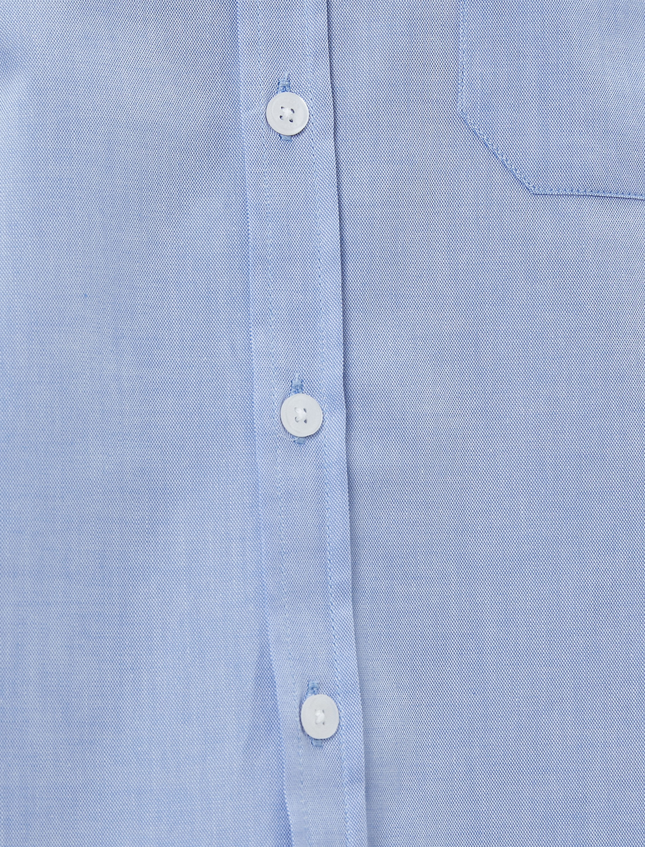   Basic Gömlek Bol Kesim Klasik Yaka Cep Detaylı Pamuklu Non Iron