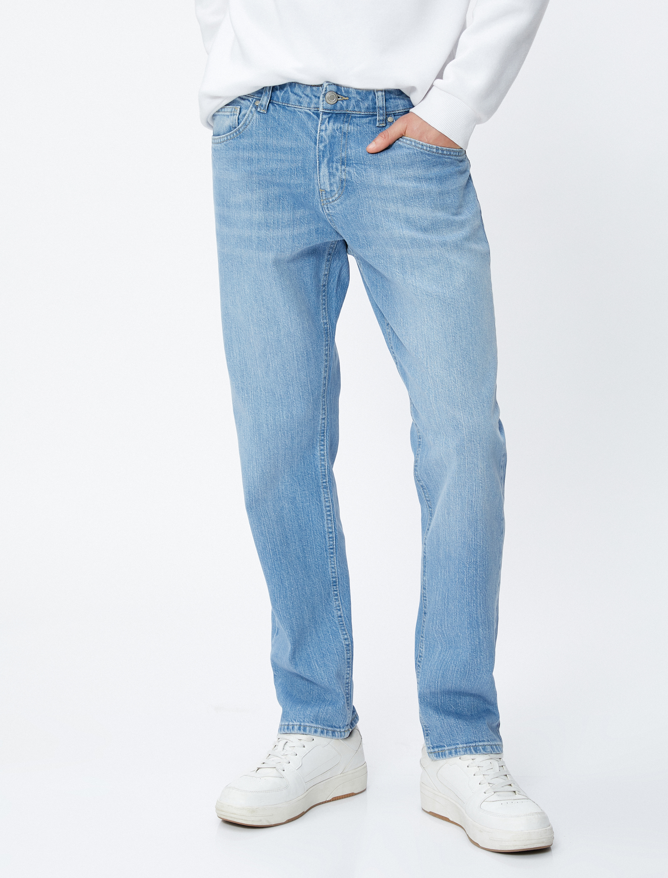   Straight Fit Kot Pantolon - Mark Jean