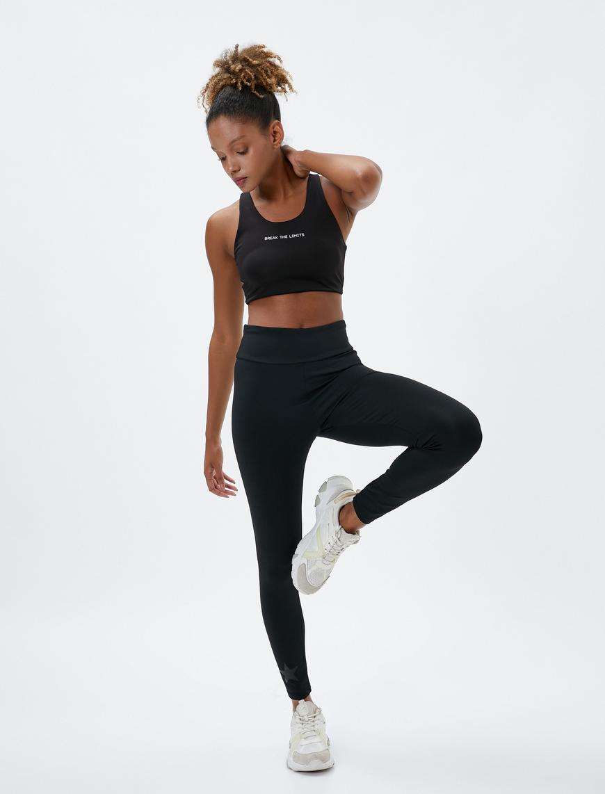   Basic Spor Tayt Dikiş Detaylı