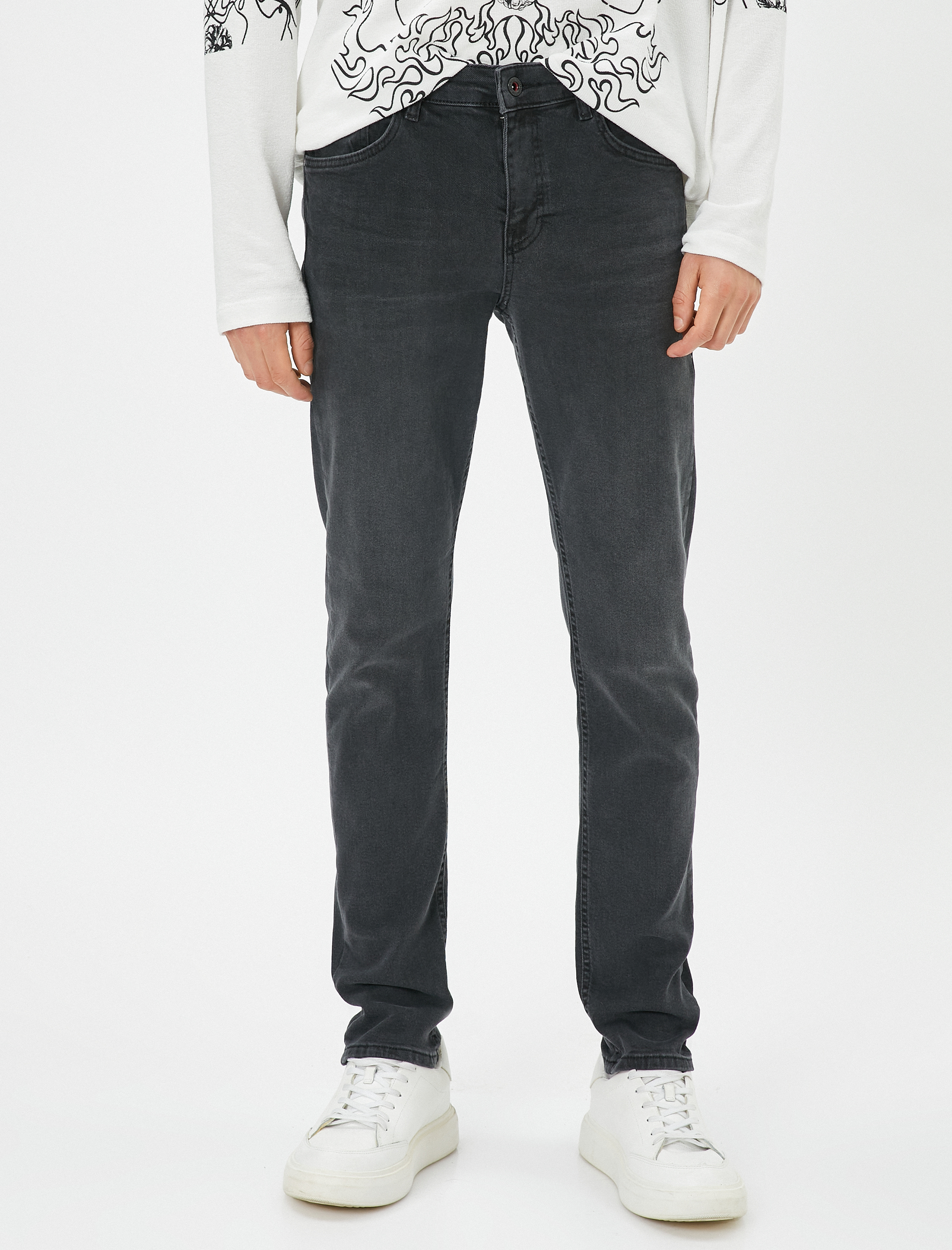   Slim Fit Kot Pantolon - Brad Jean