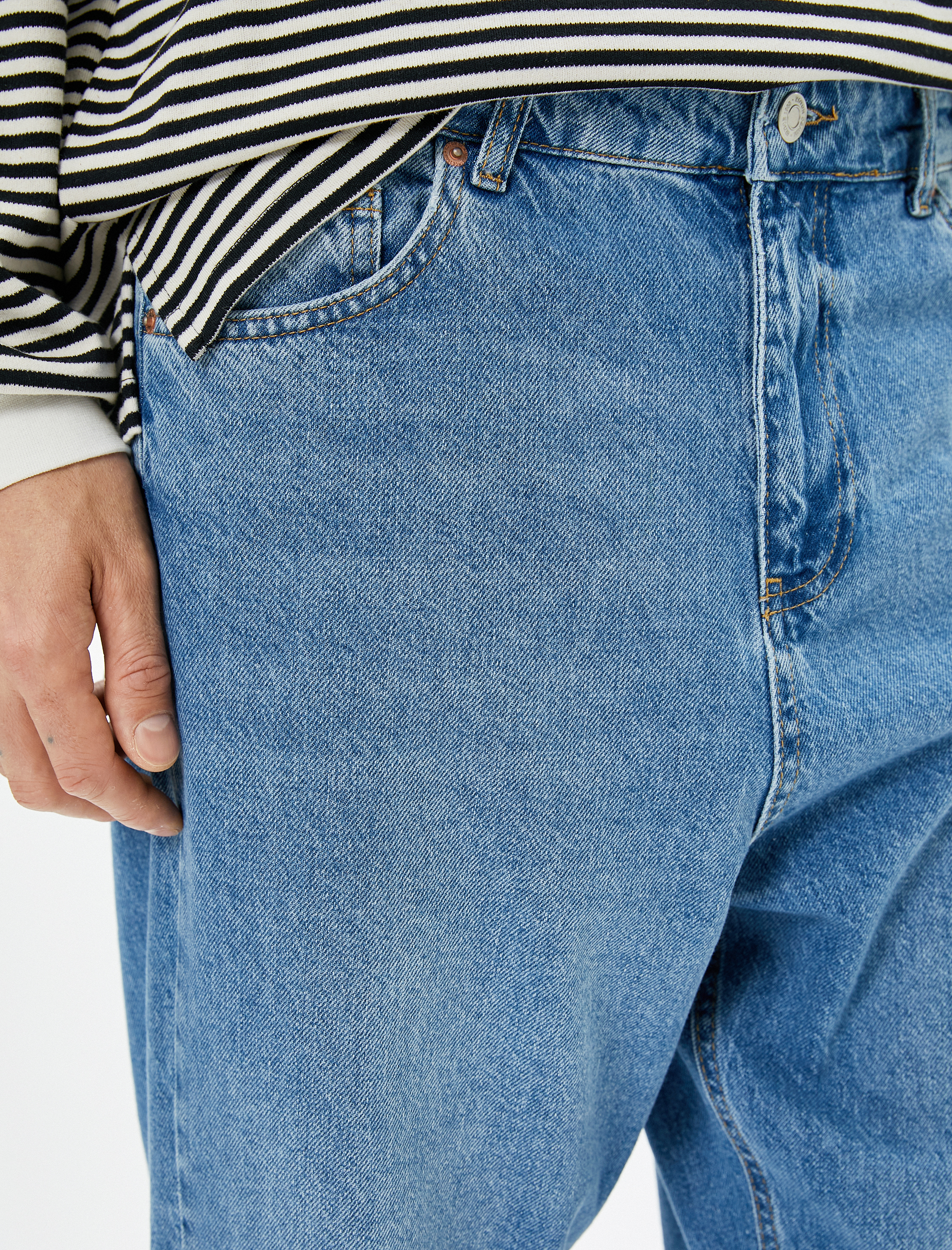   Loose Fit Jean Pantolon - Steve Jean