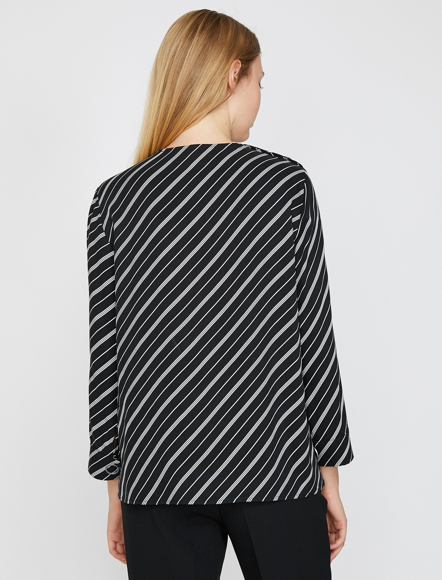   Çizgili Bluz