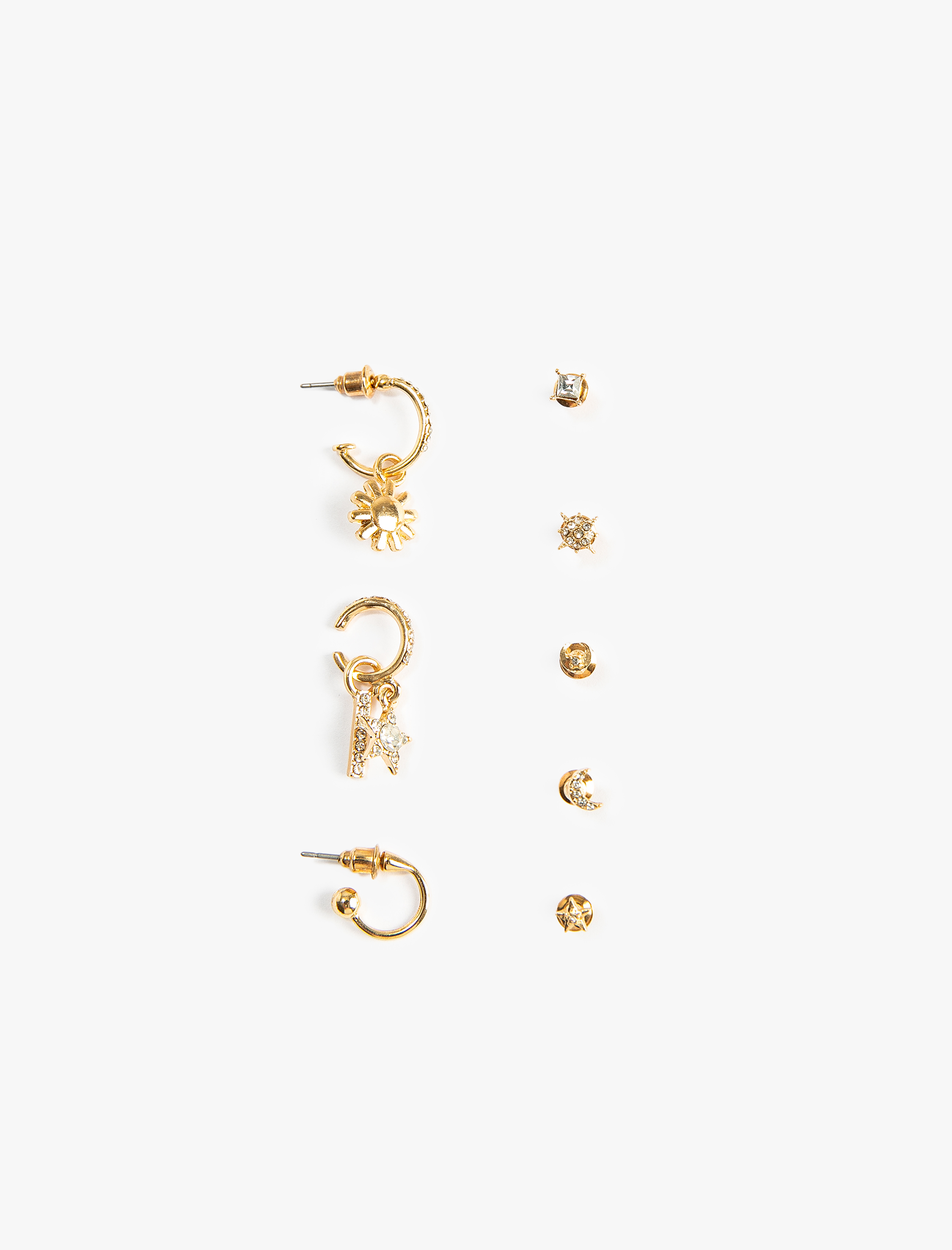  Kadın Ear Cuffs Set Charm Detaylı