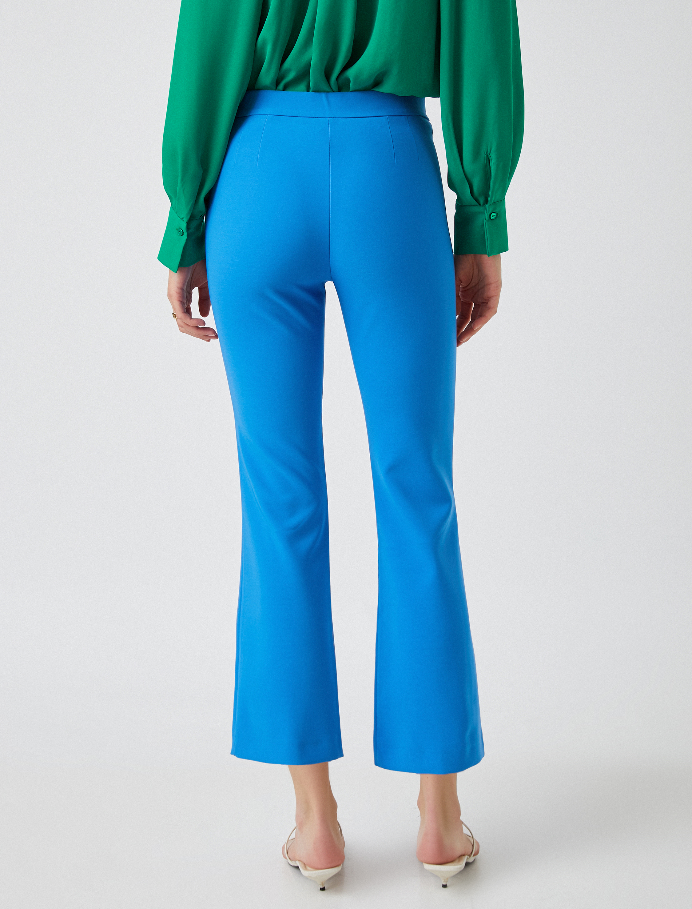   İspanyol Paça Crop Pantolon