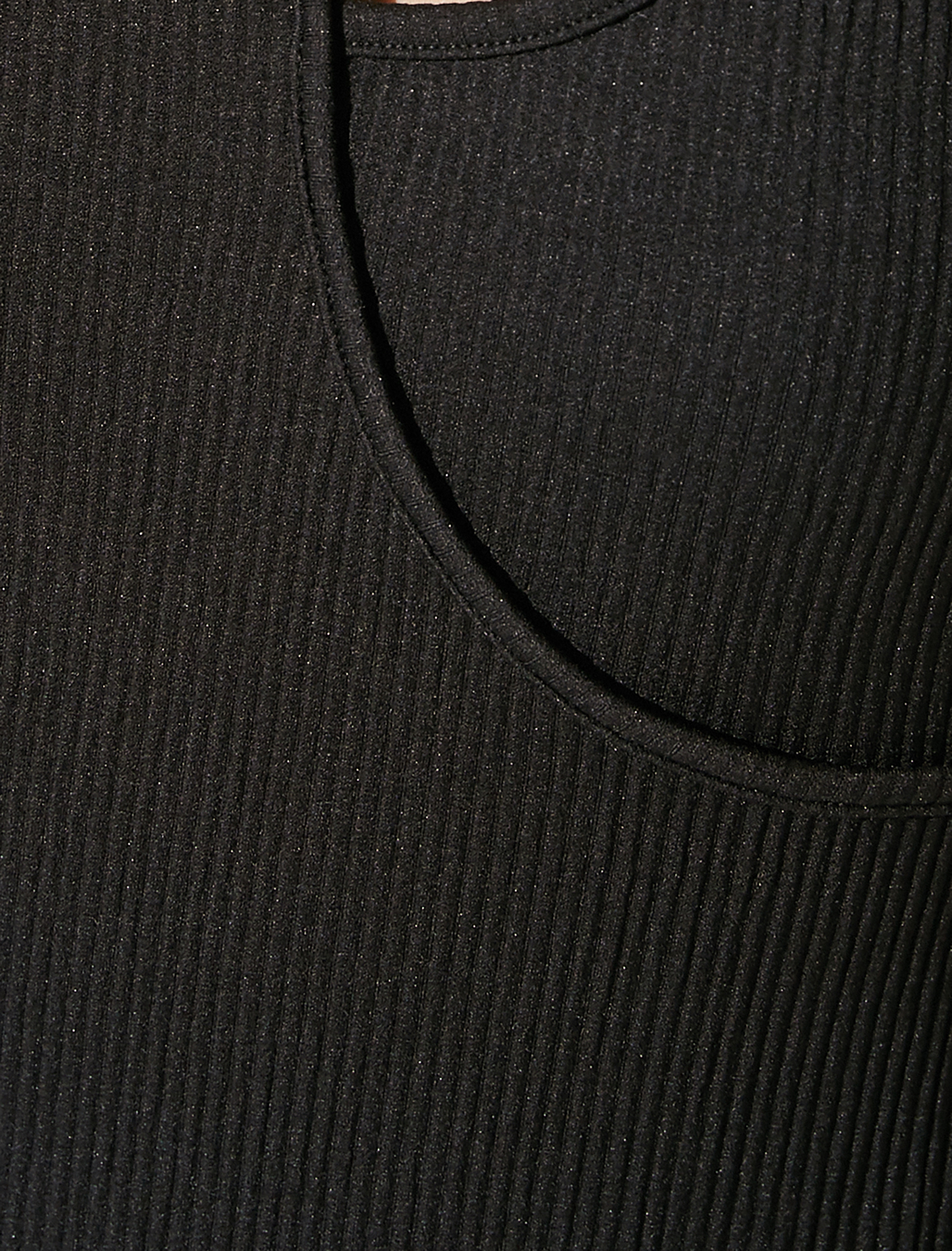   Pencere Detaylı Midi Elbise