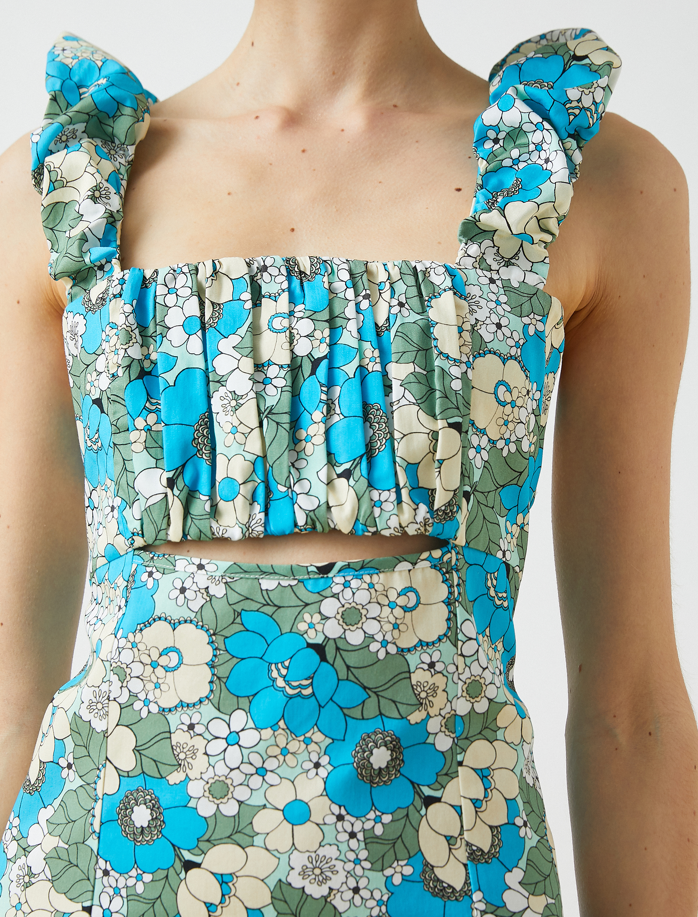   Askılı Mini Elbise