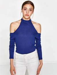 Omuz Detaylı Bluz