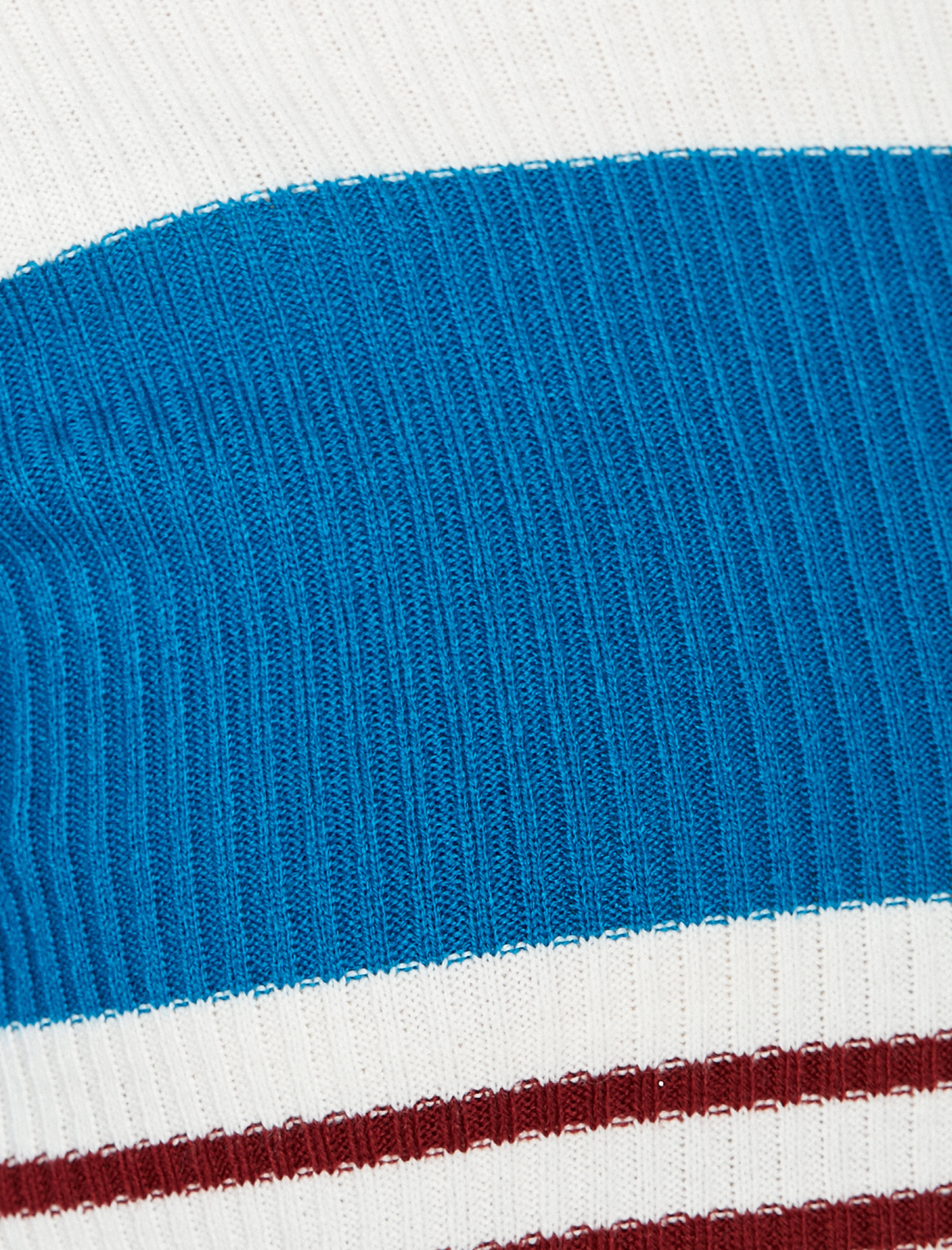   Çizgili Triko Kazak