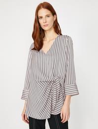 Çizgili Bluz