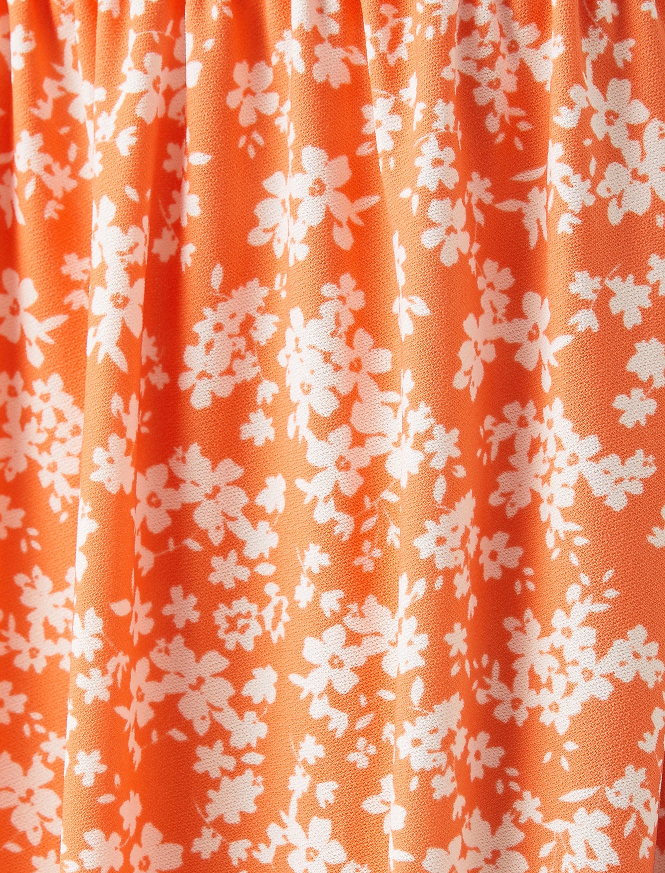   Çiçekli Yazlık Elbise Kisa Kollu Bisiklet Yaka