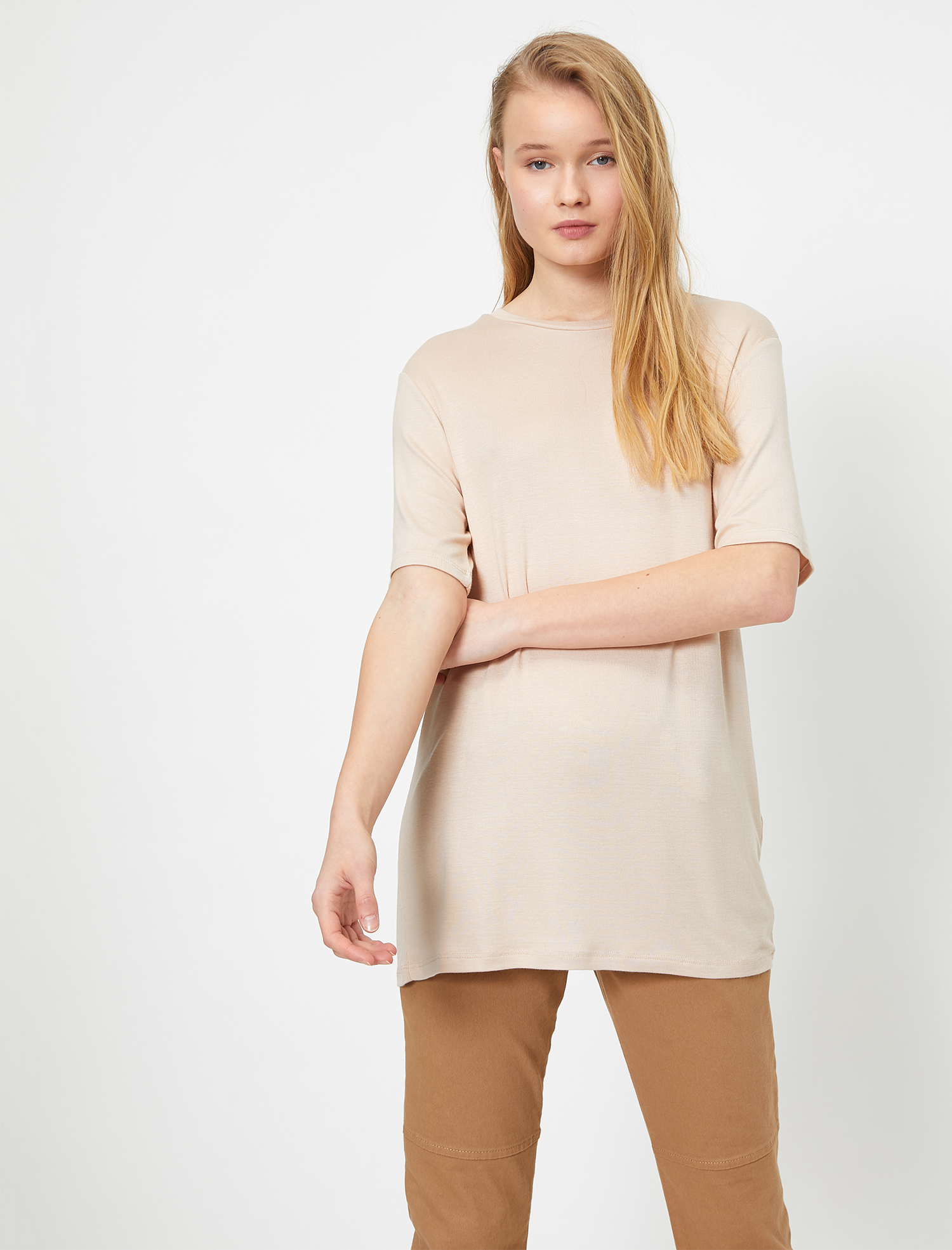   Bisiklet Yaka Tişört