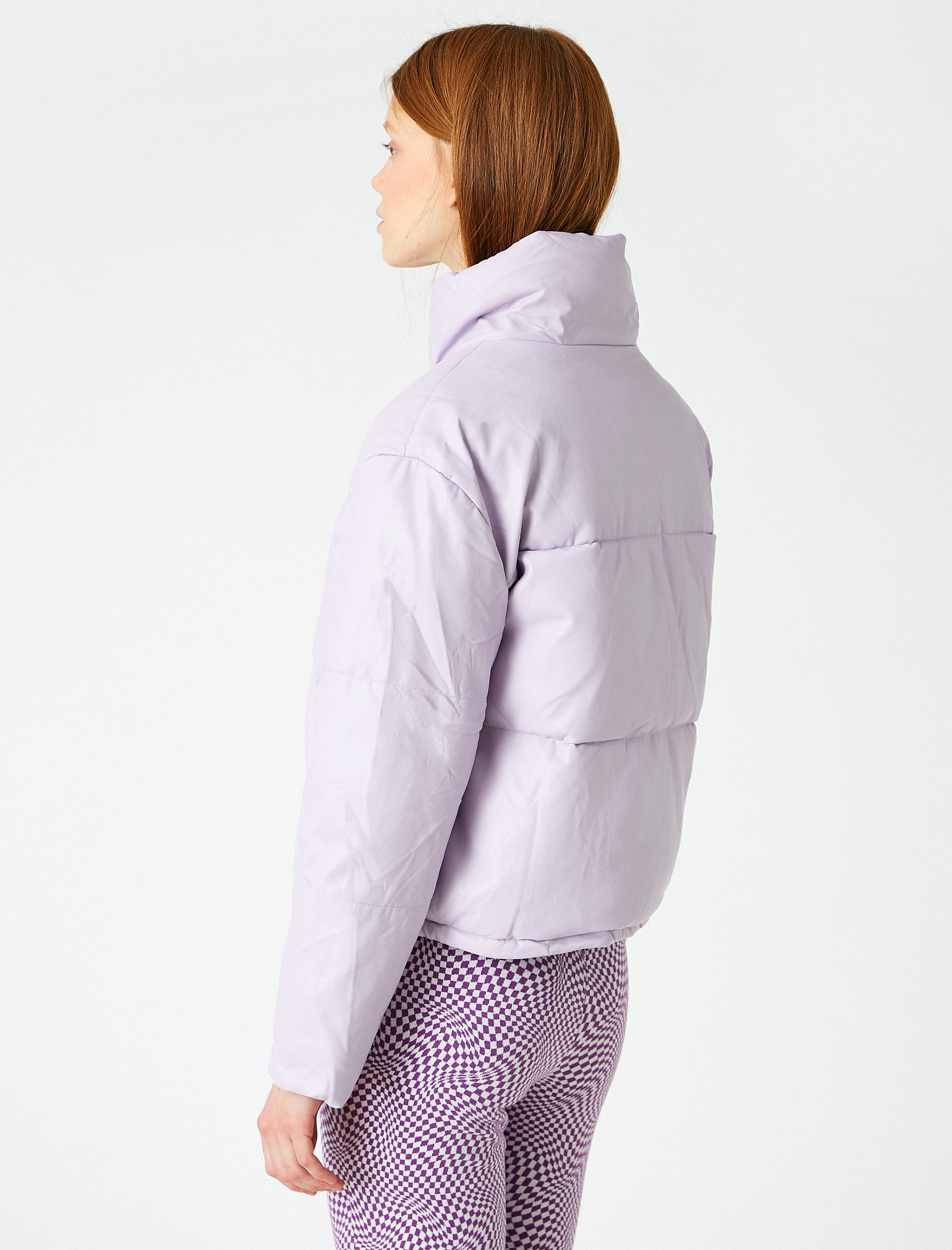   Fermuarlı Şişme Ceket