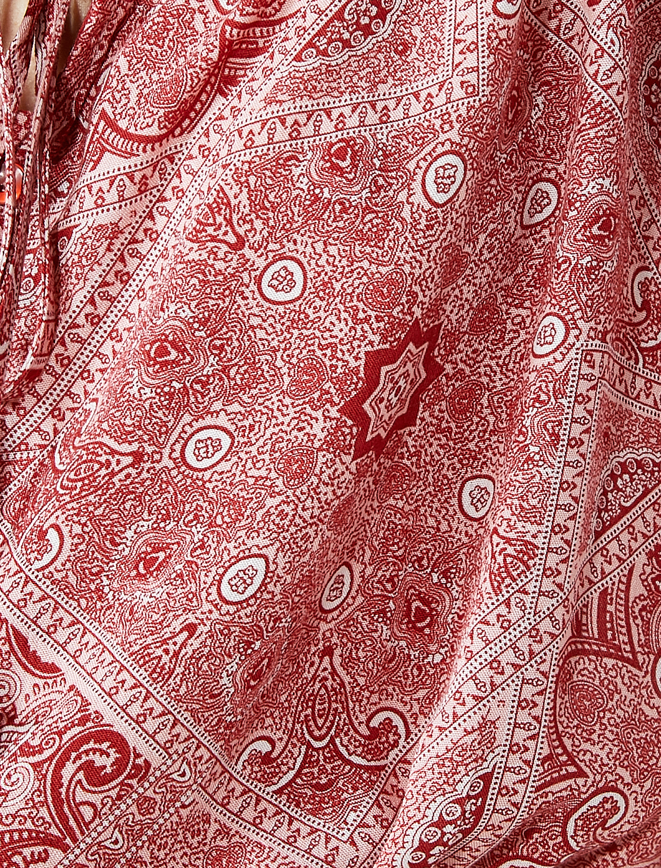   Yakası Bağcıklı Bluz