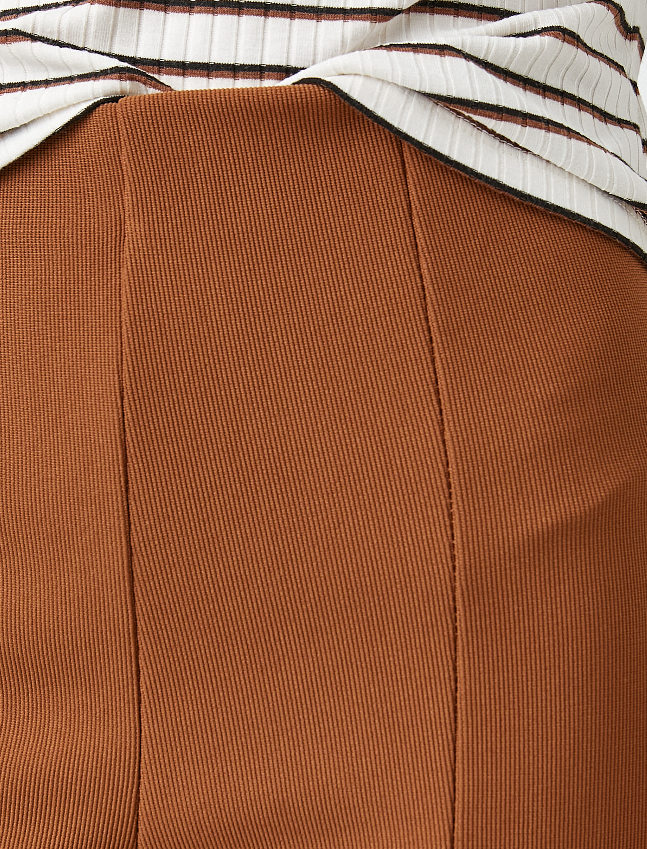   Yüksek Bel İspanyol Paça Pantolon