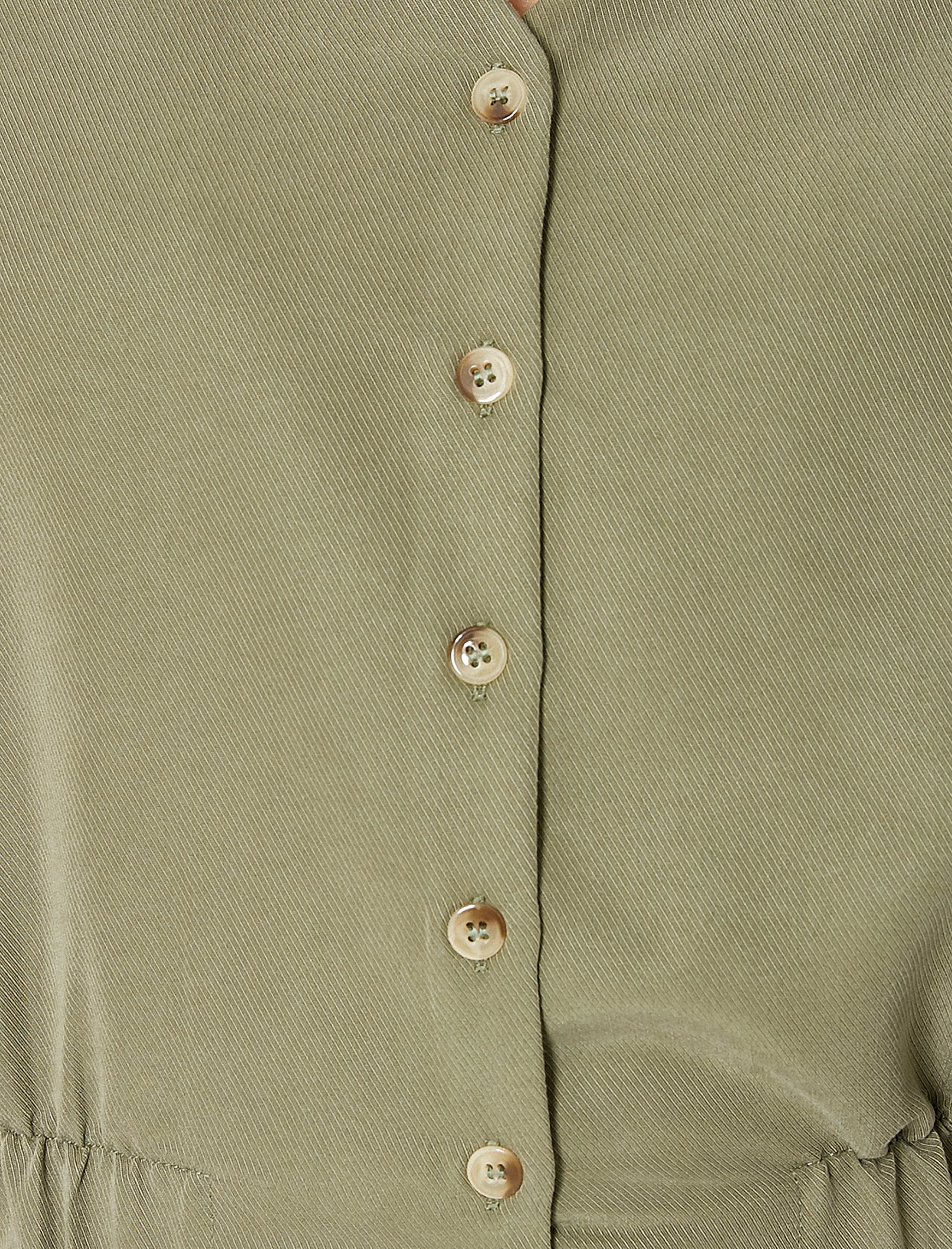   Crop Gömlek Kısa Kollu