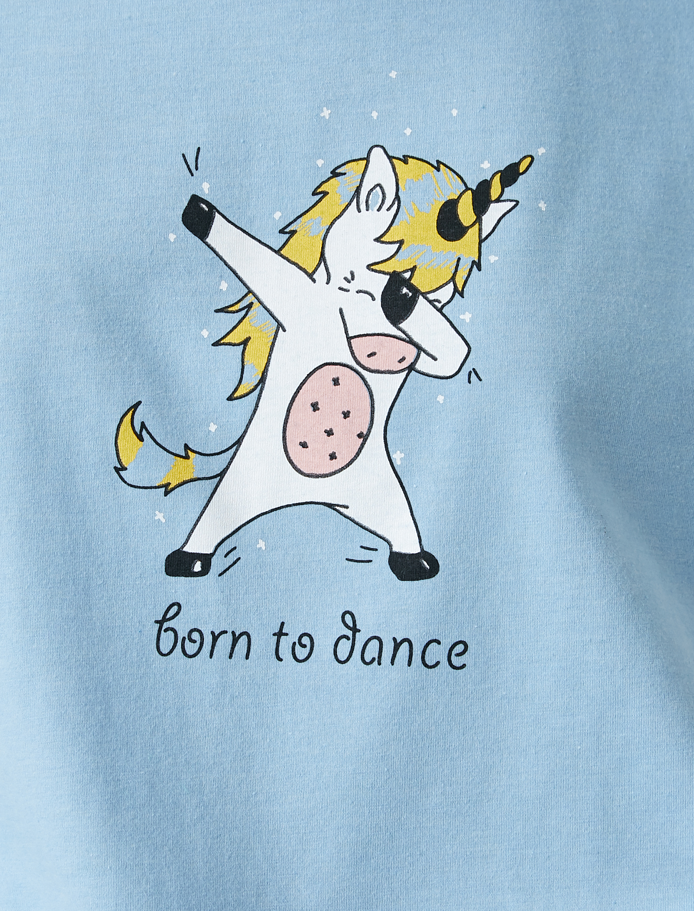   Baskılı Tişört Pamuklu Bisiklet Yaka