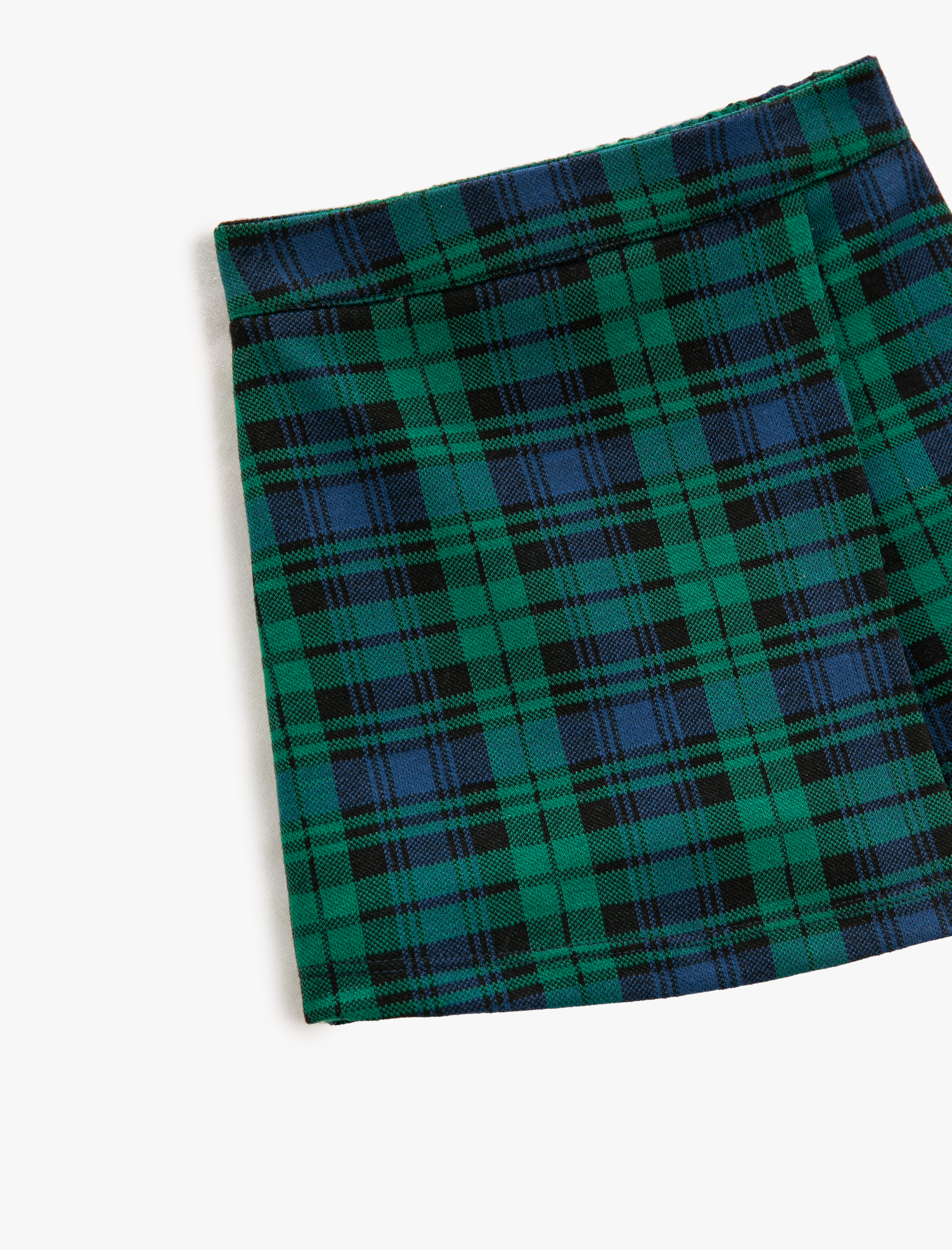  Kız Çocuk Ekose Şort Etek