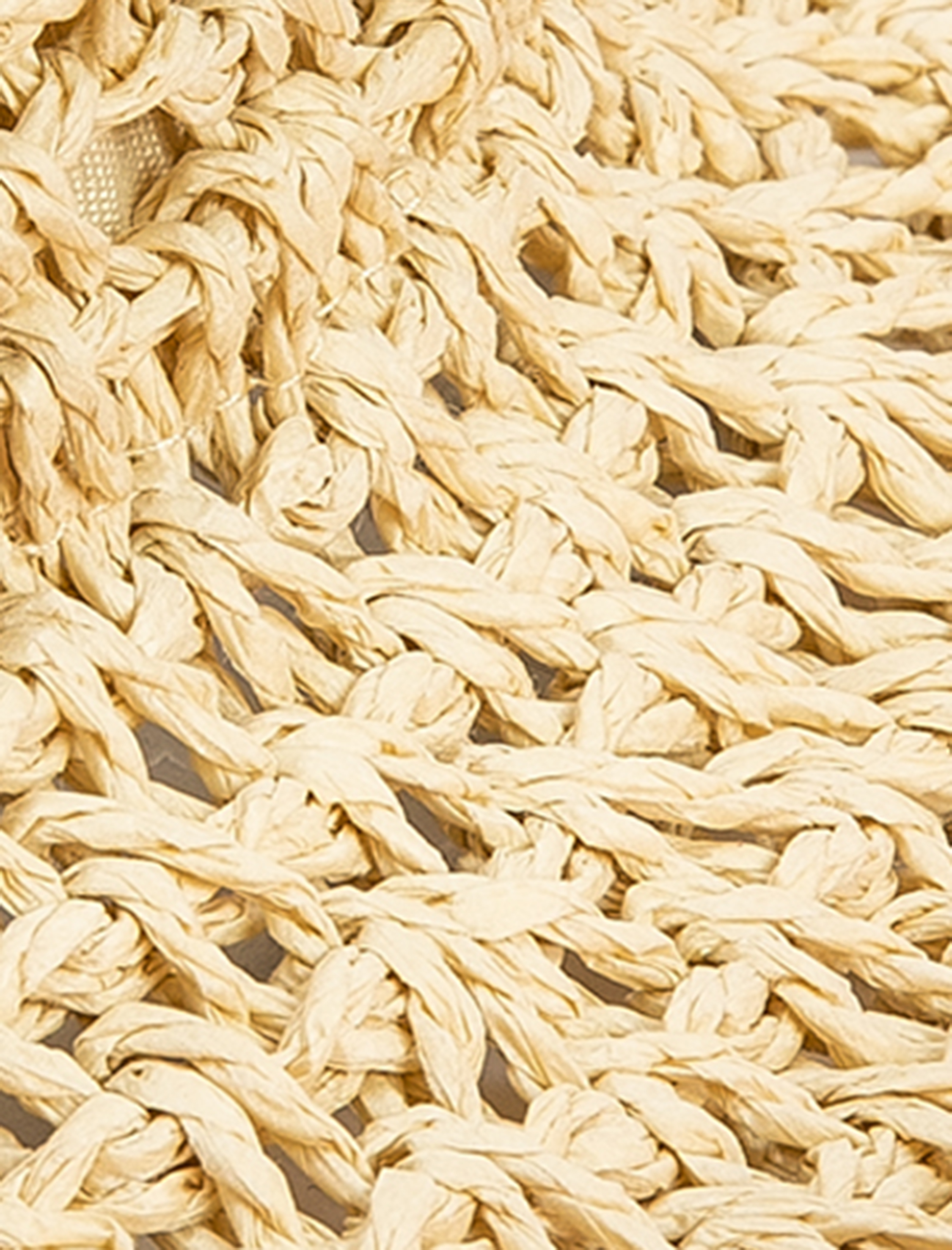  Kadın Hasır Şapka Tığ İşi Görünümlü