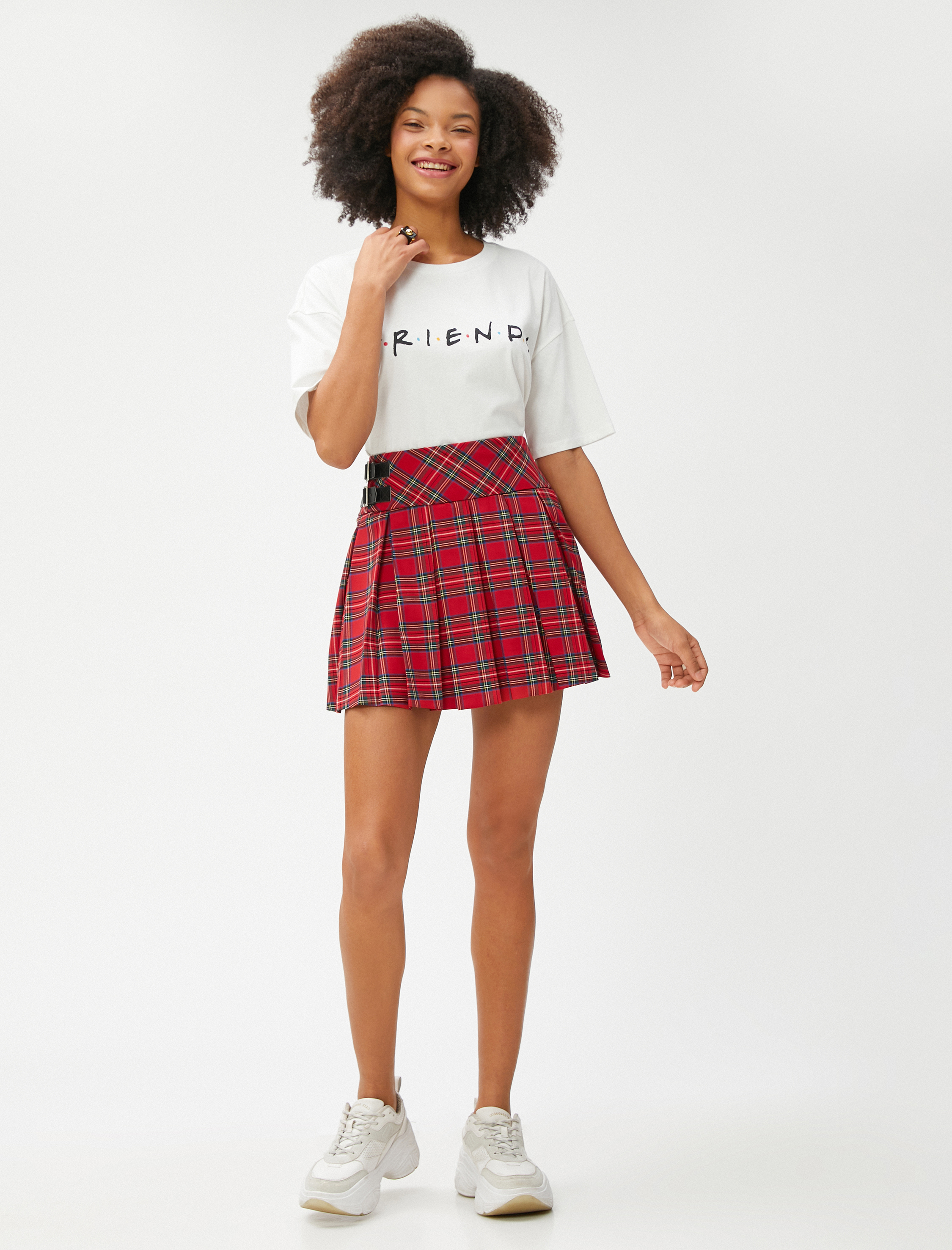   Friends Tişört Lisanslı Kısa Kollu Bisiklet Yaka Pamuklu