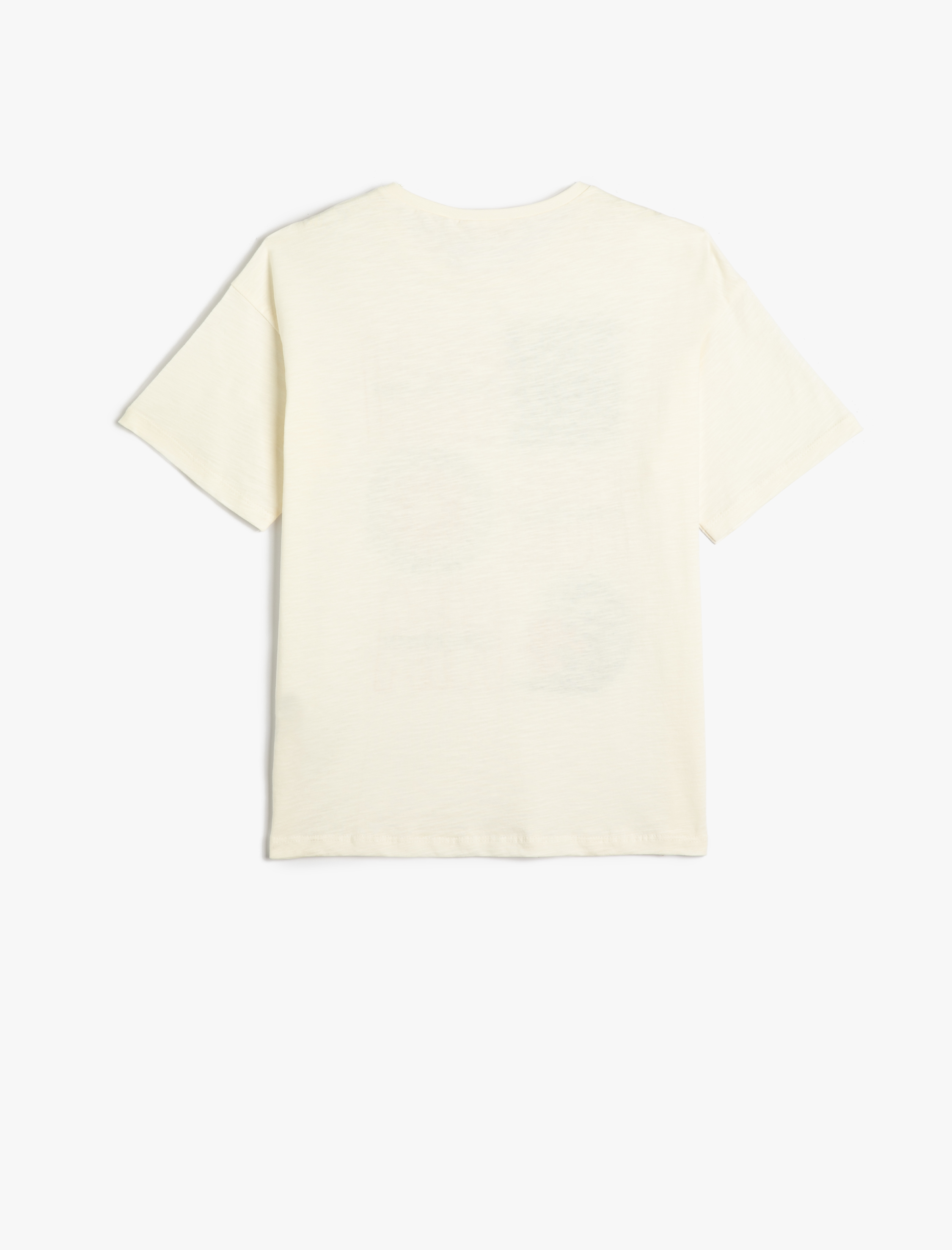  Erkek Çocuk Tişört Kısa Kollu Bisiklet Yaka California Baskılı Pamuklu