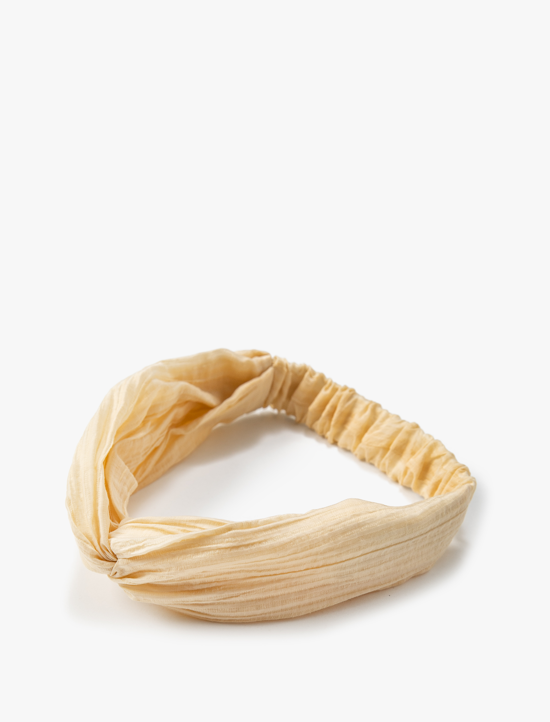  Kadın Düğümlü Saç Bandı Lastik Detaylı