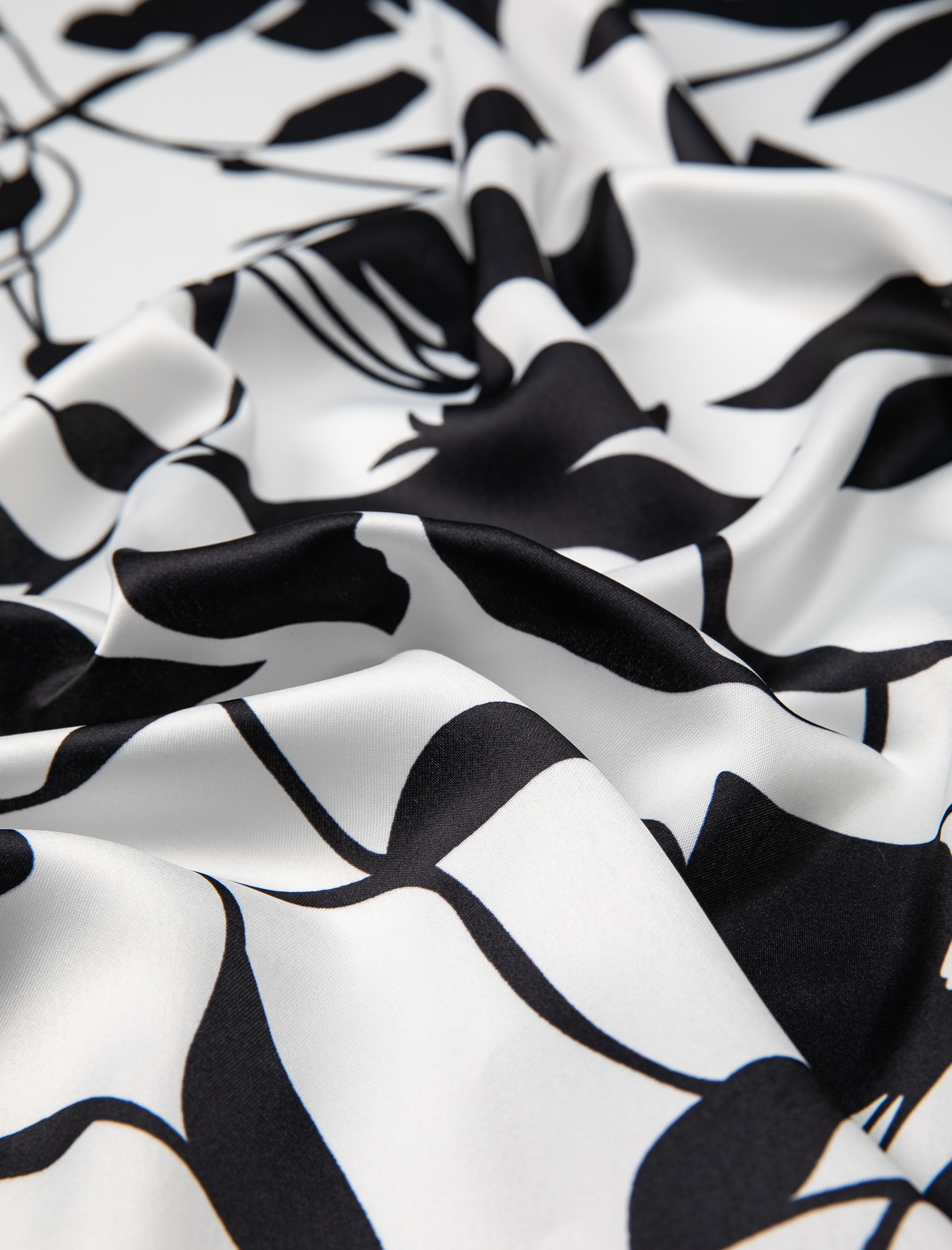  Kadın Bandana Floral Baskılı Parlak