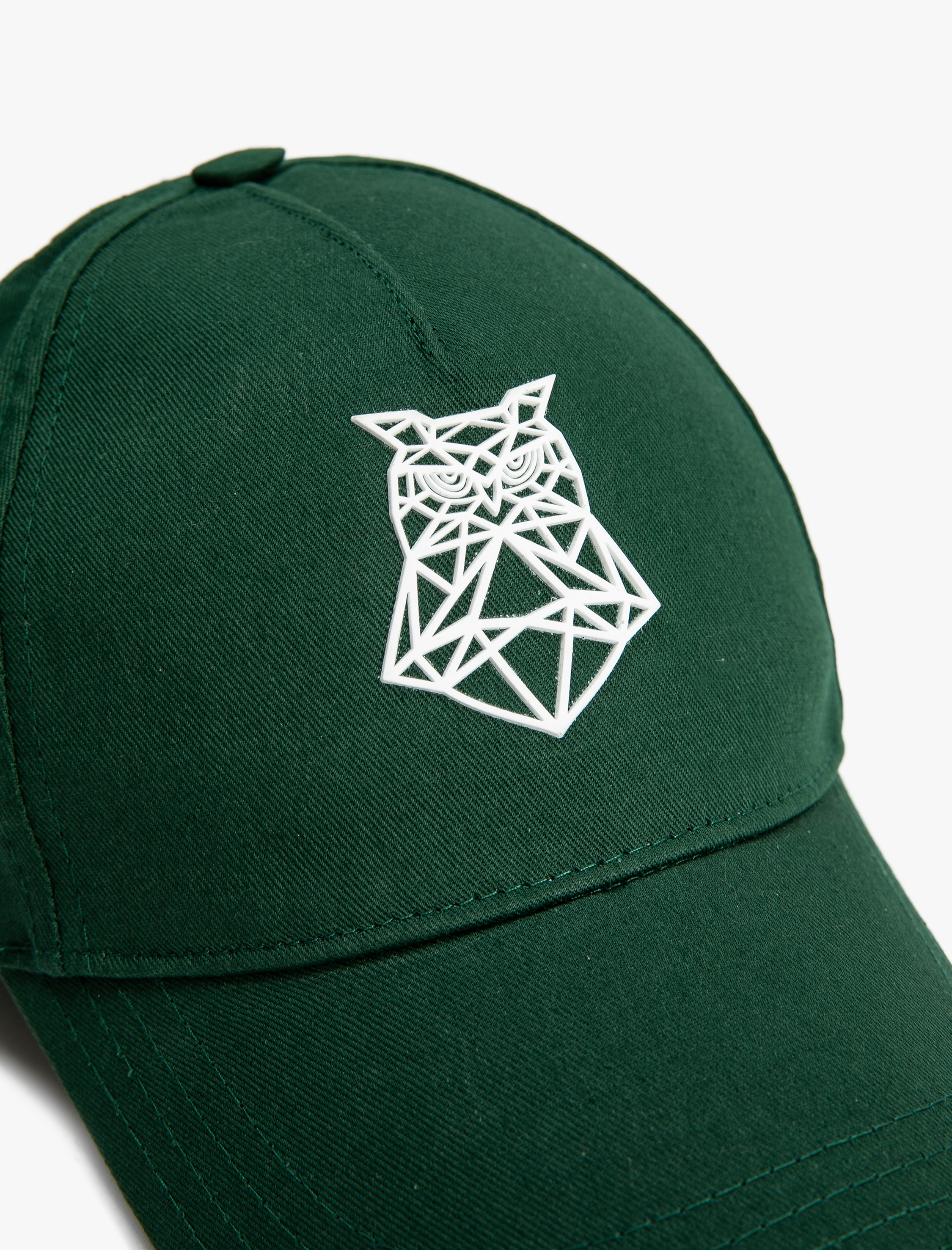  Erkek Kep Şapka Baykuş İşlemeli Pamuklu