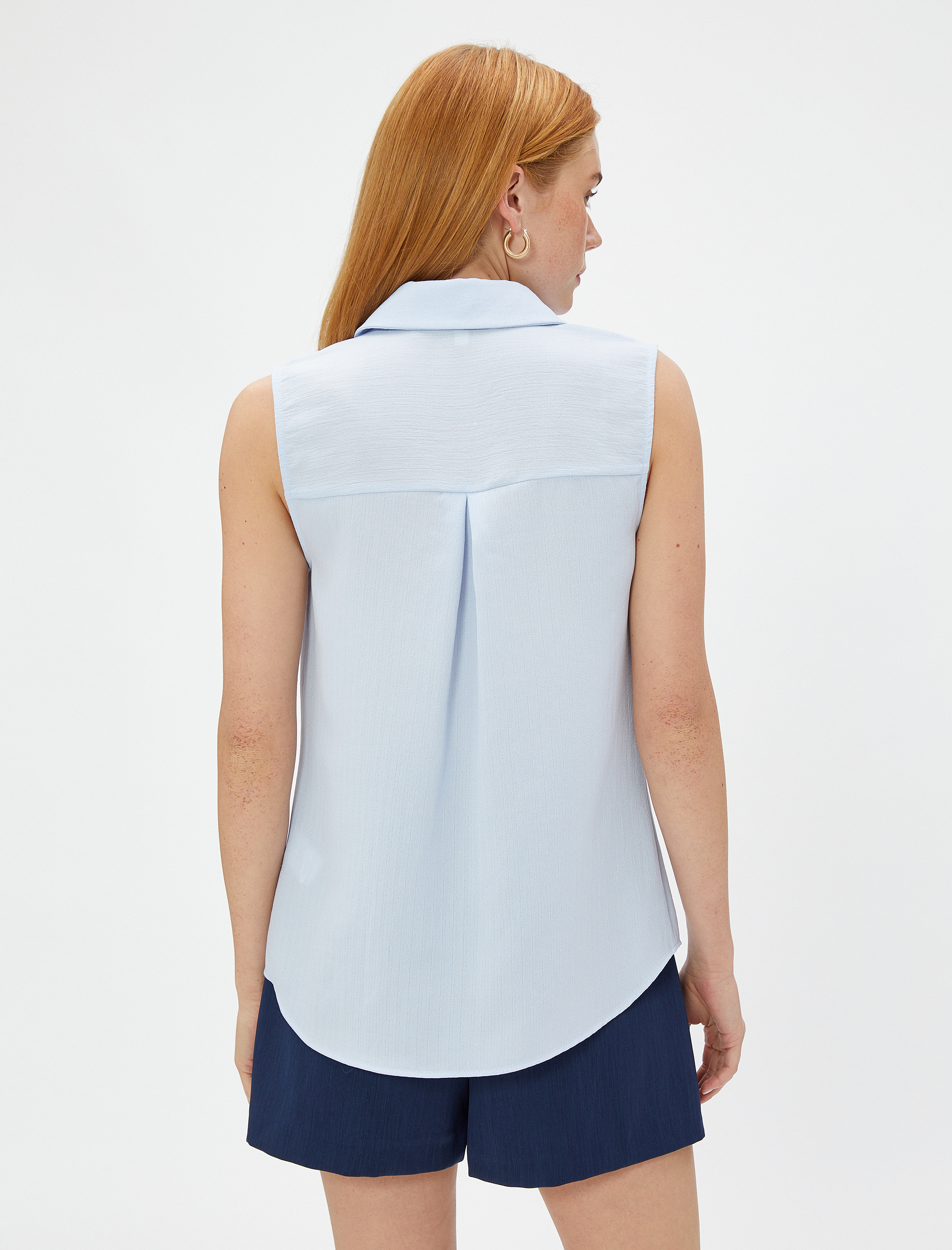   Kolsuz Basic Gömlek Düğmeli