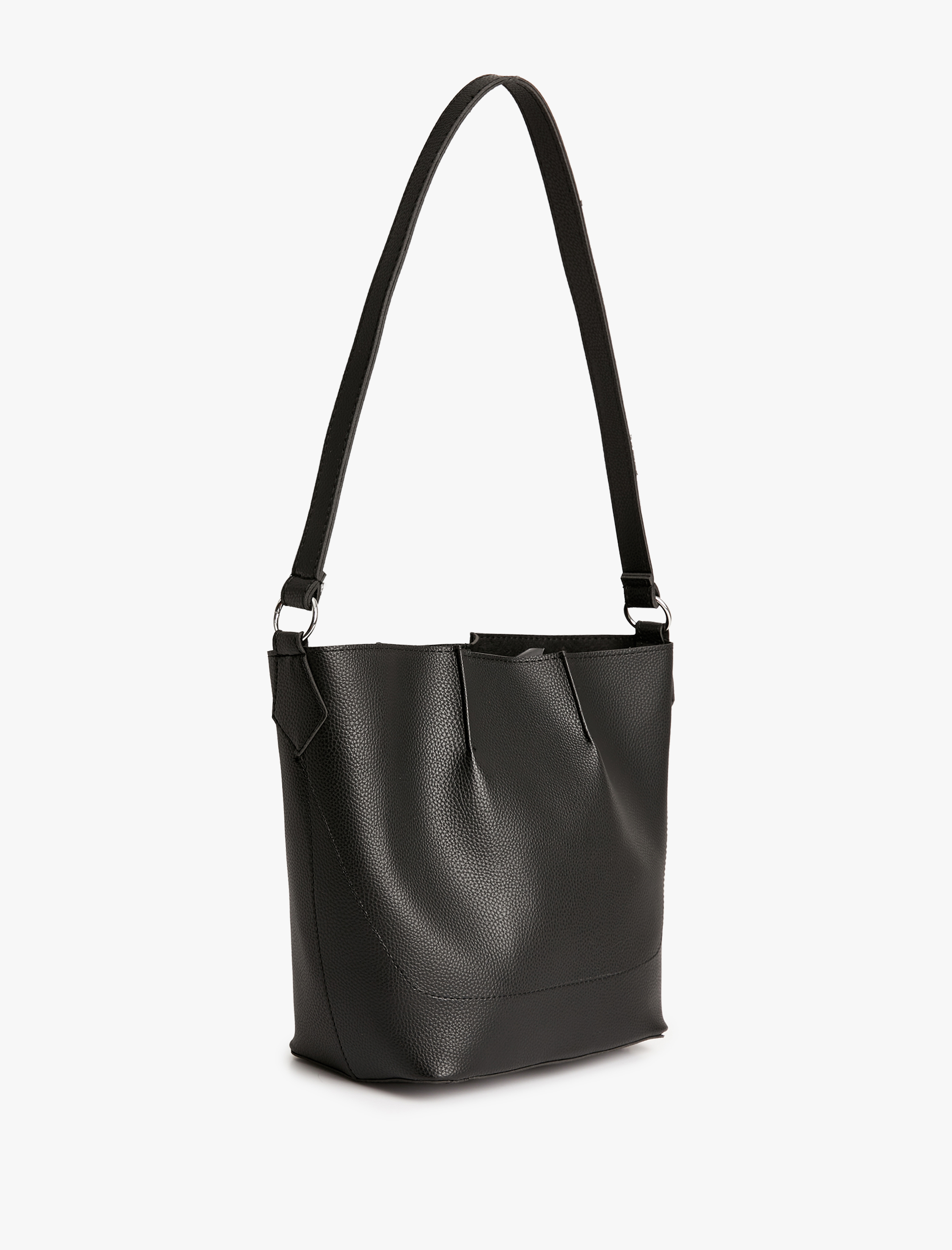  Kadın Hobo Çanta Suni Deri Büyük Boy