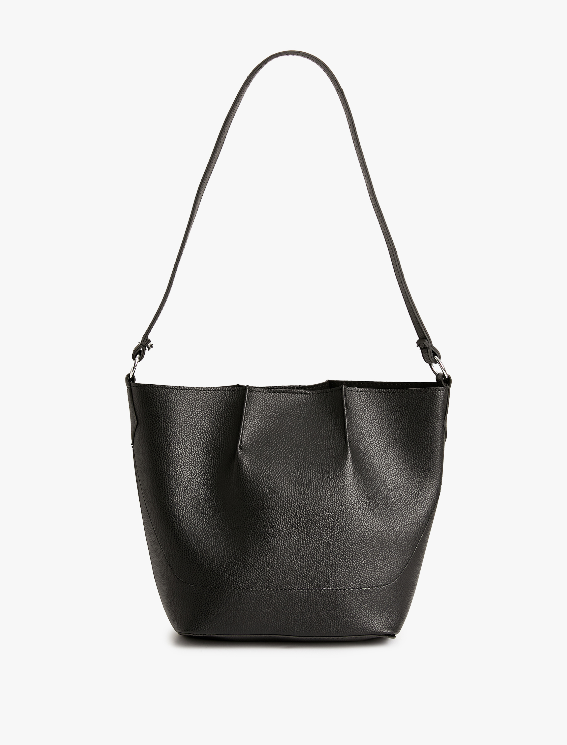  Kadın Hobo Çanta Suni Deri Büyük Boy