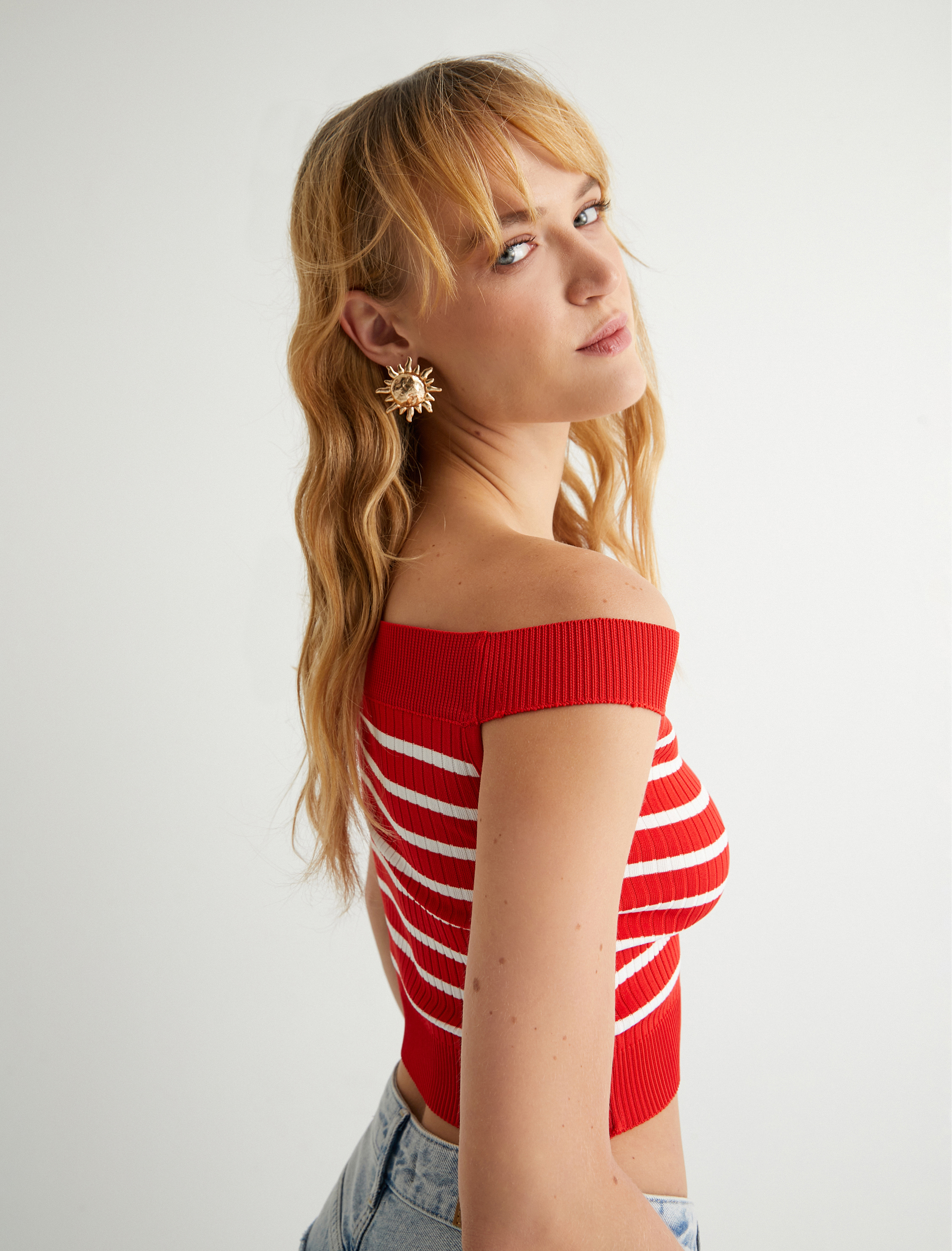   Koton X Sima Tarkan - Crop Omzu Açık Atlet