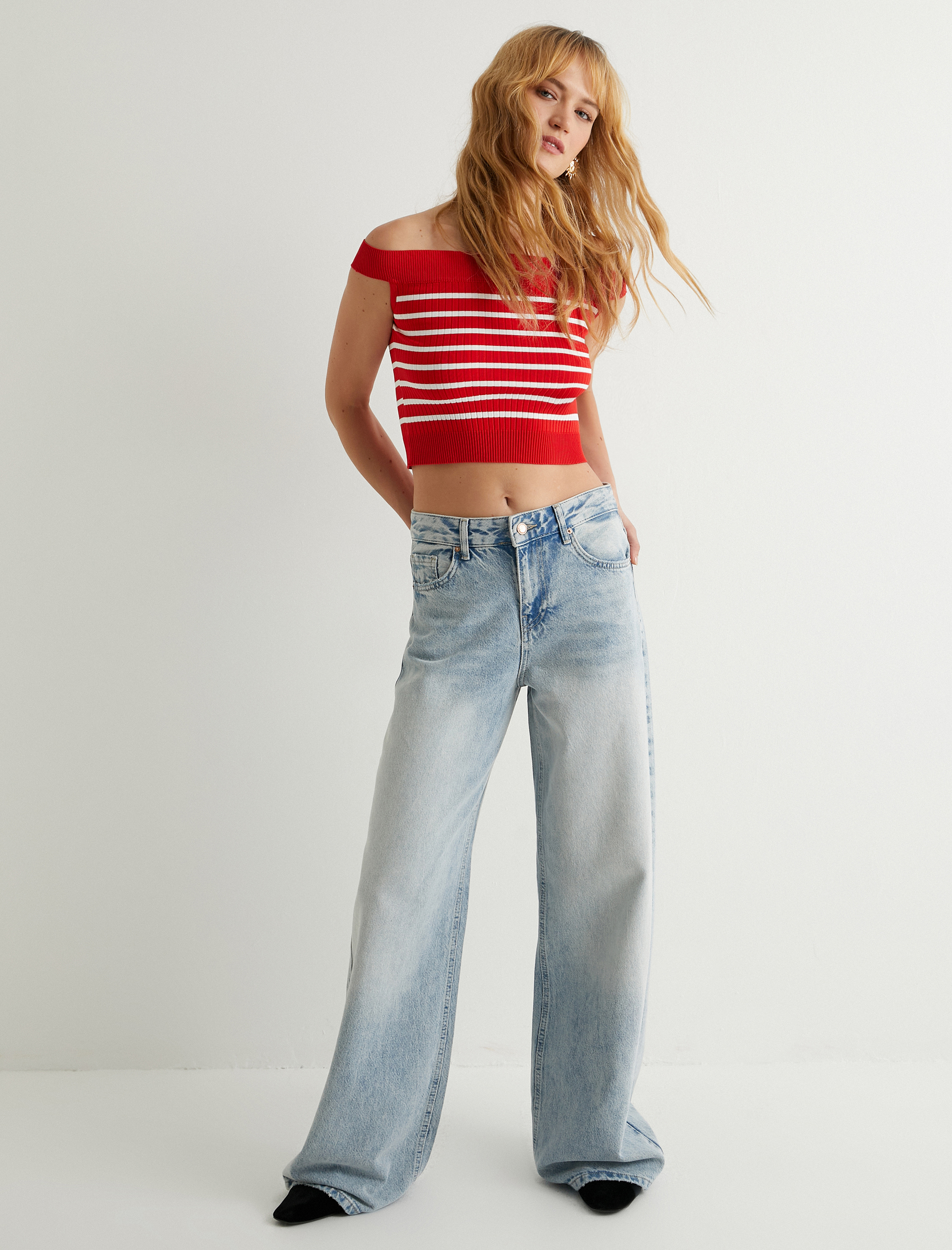   Koton X Sima Tarkan - Crop Omzu Açık Atlet