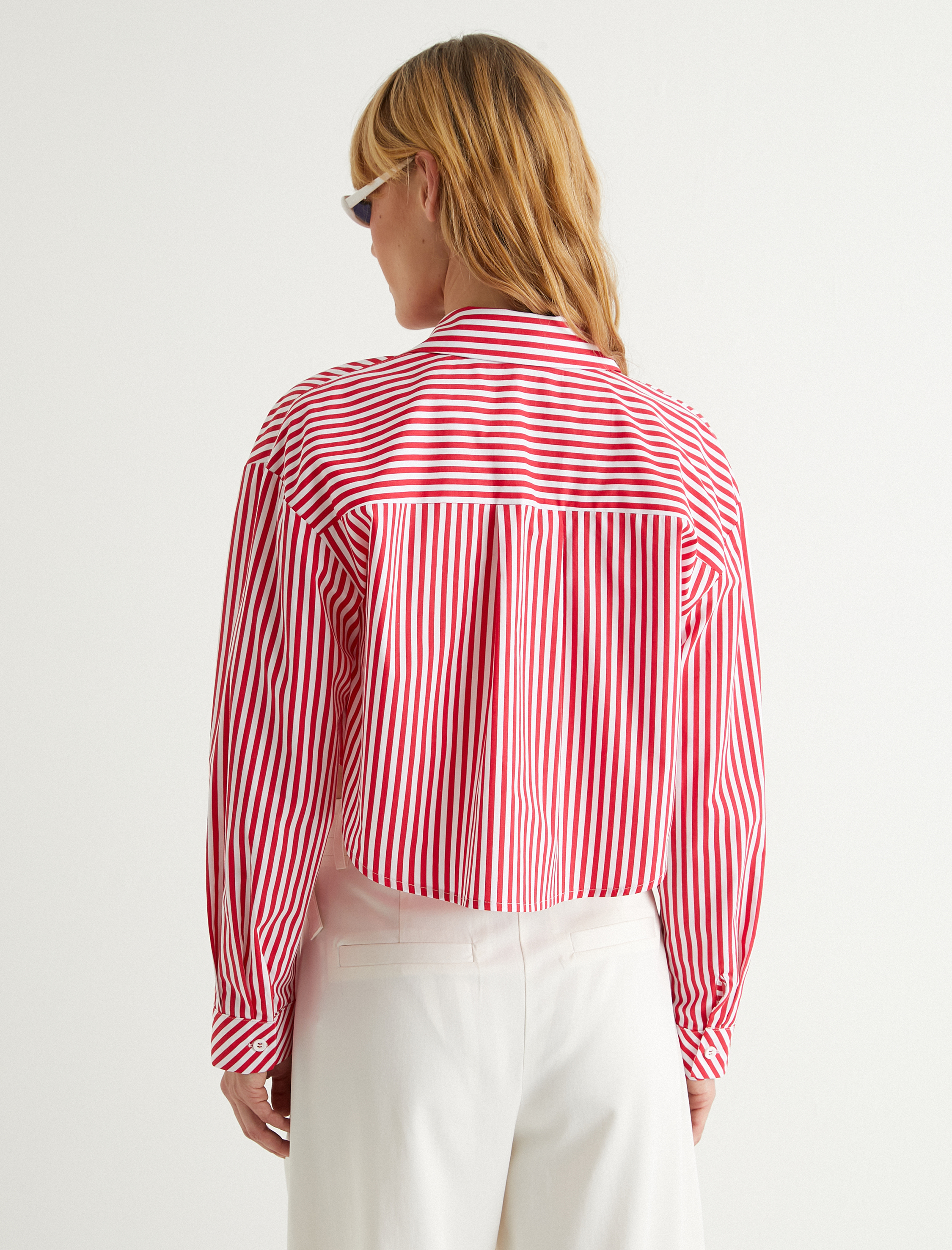   Koton X Sima Tarkan - Uzun Kollu Crop Gömlek