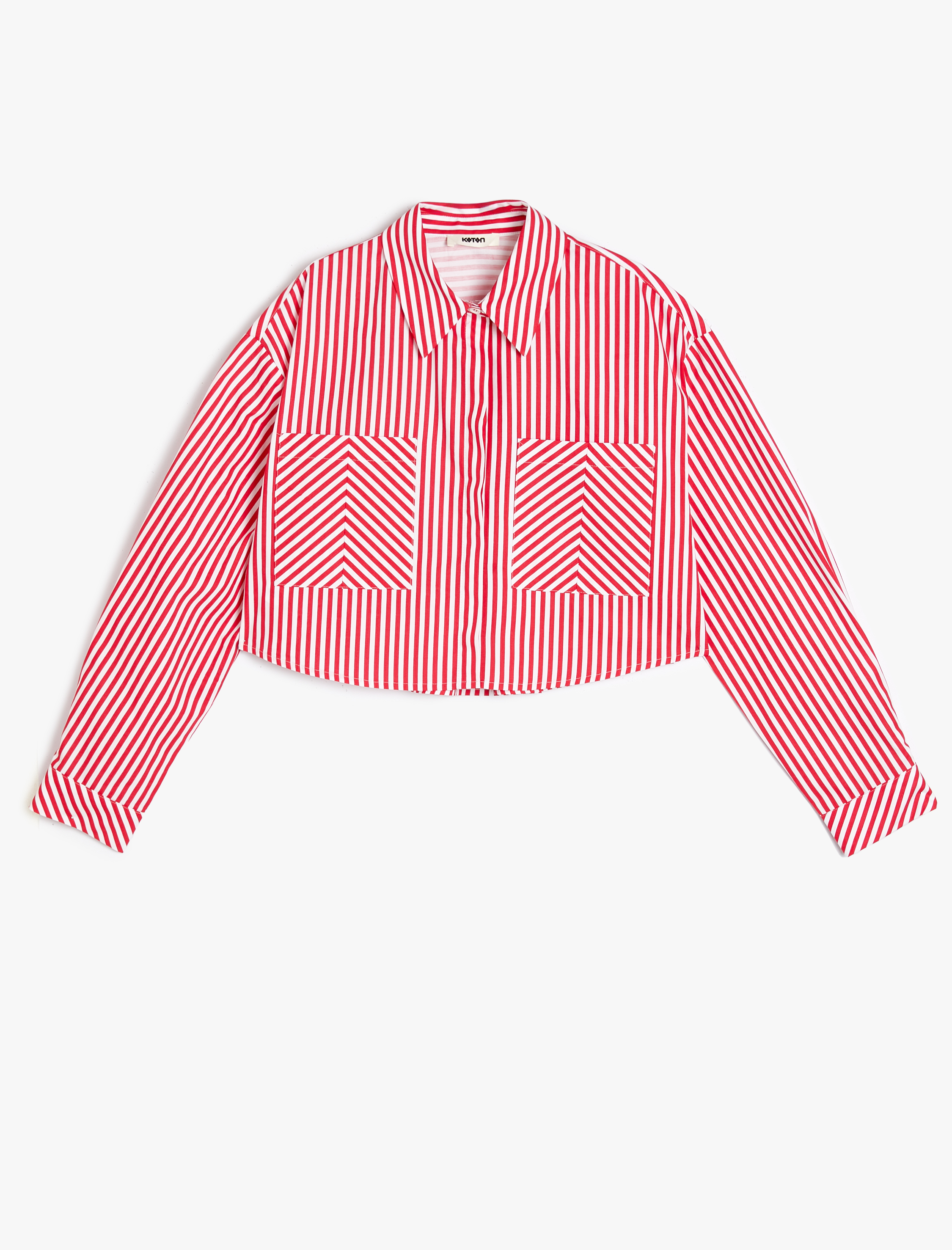   Koton X Sima Tarkan - Uzun Kollu Crop Gömlek