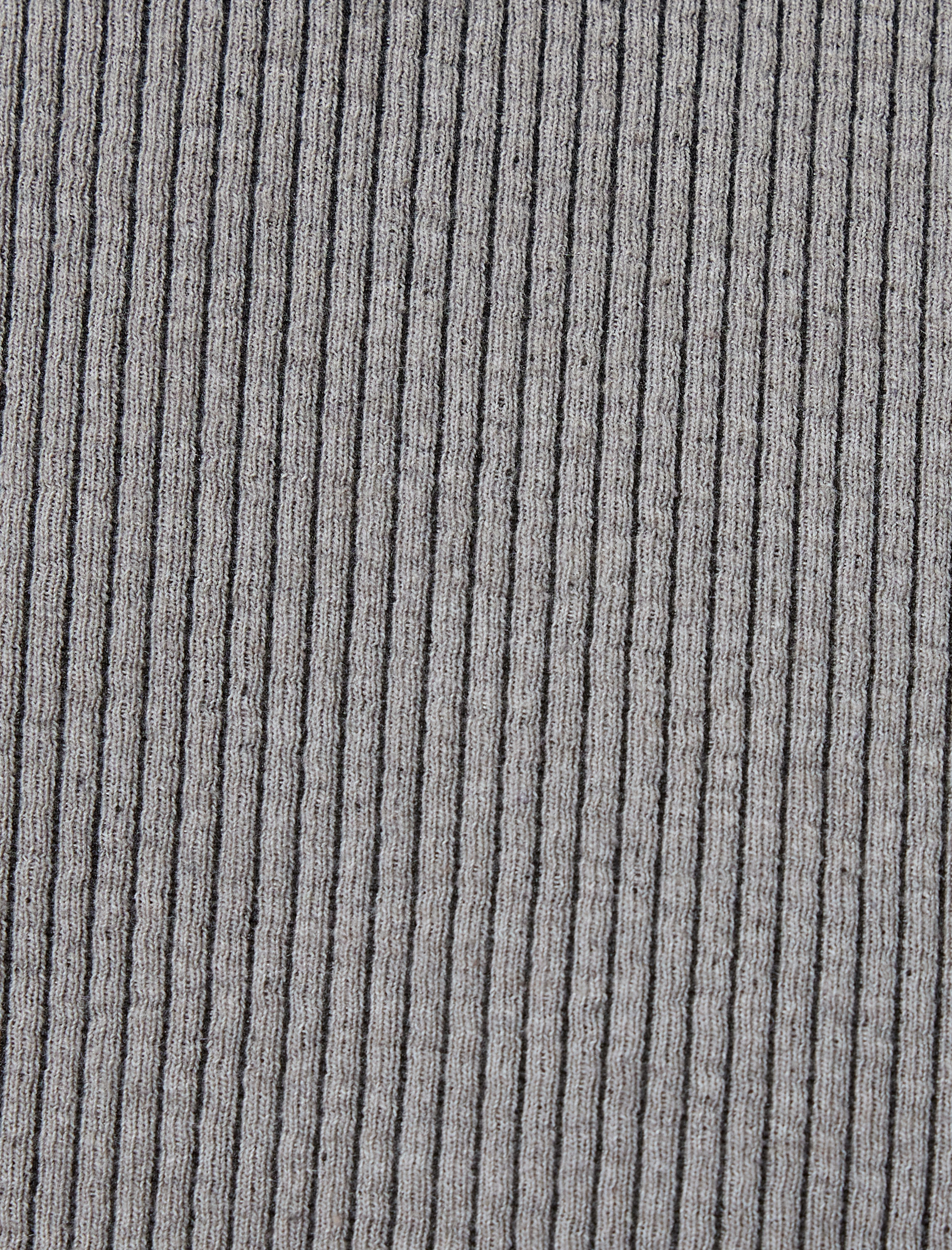   Bisiklet Yaka Dokulu Pamuk Karışımlı Uzun Kollu Basic Sweatshirt