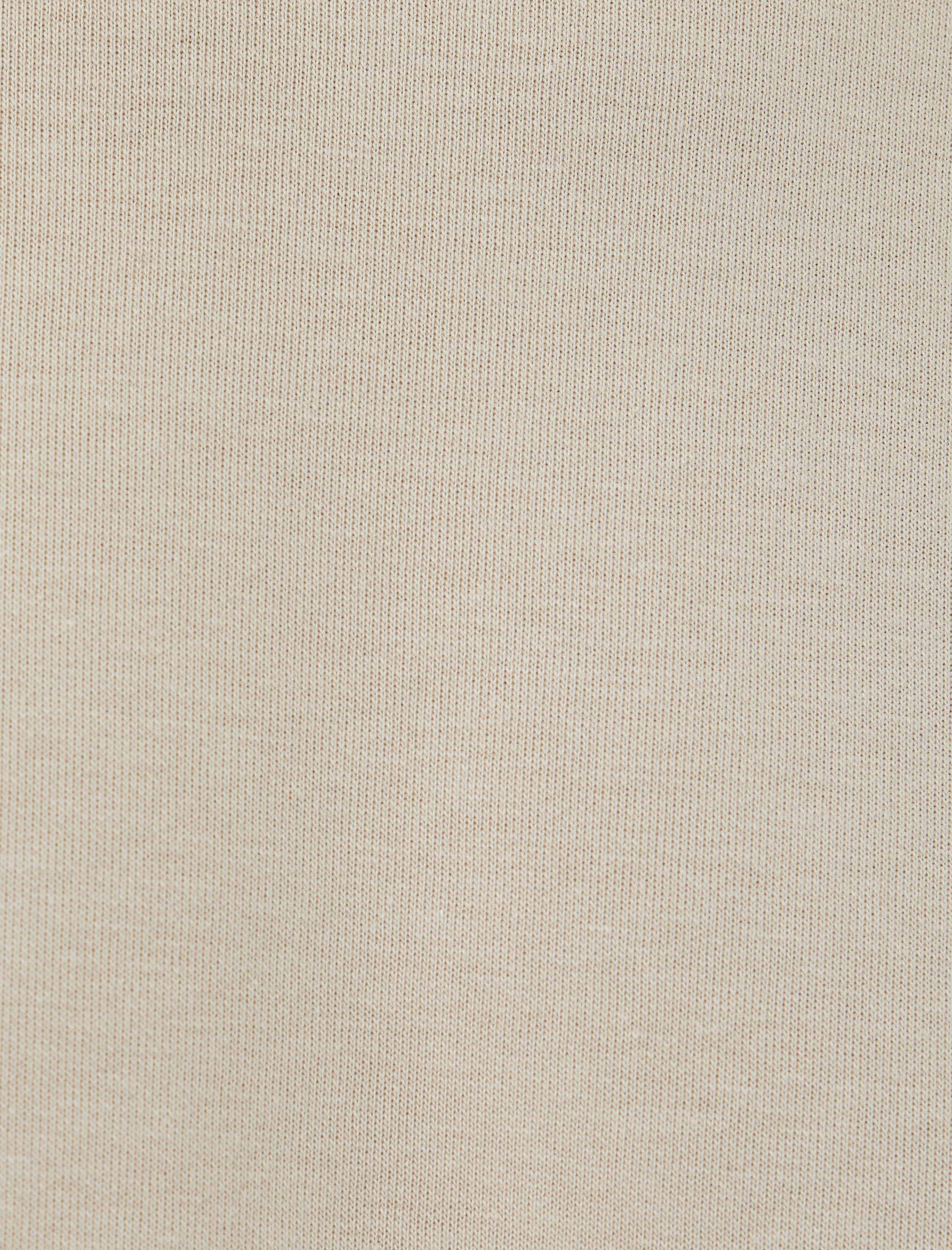   Bisiklet Yaka Sweatshirt Basic Uzun Kollu Pamuklu İnterlok Kumaş