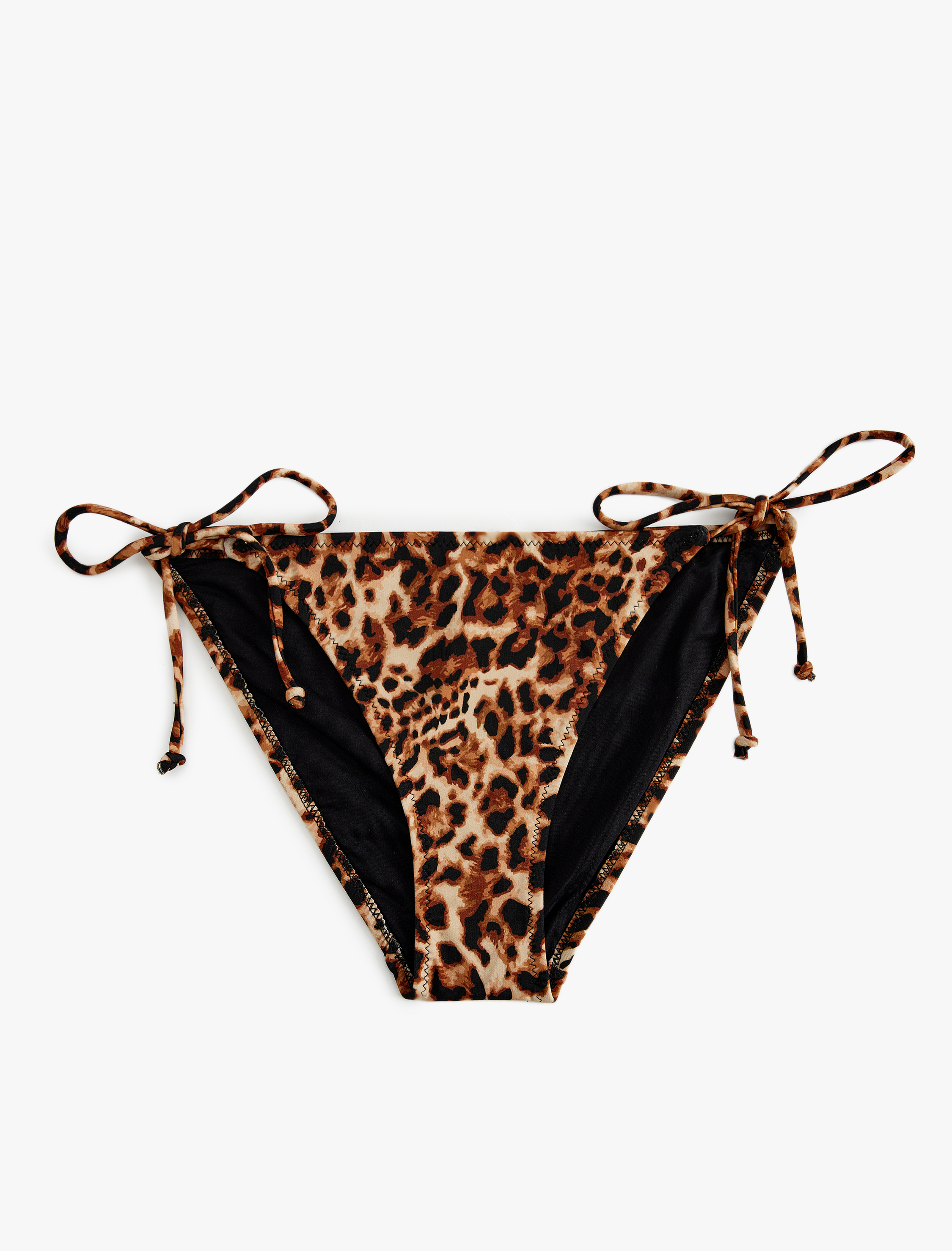 Koton Kadın İpli Leopar Bikini Astarlı -1