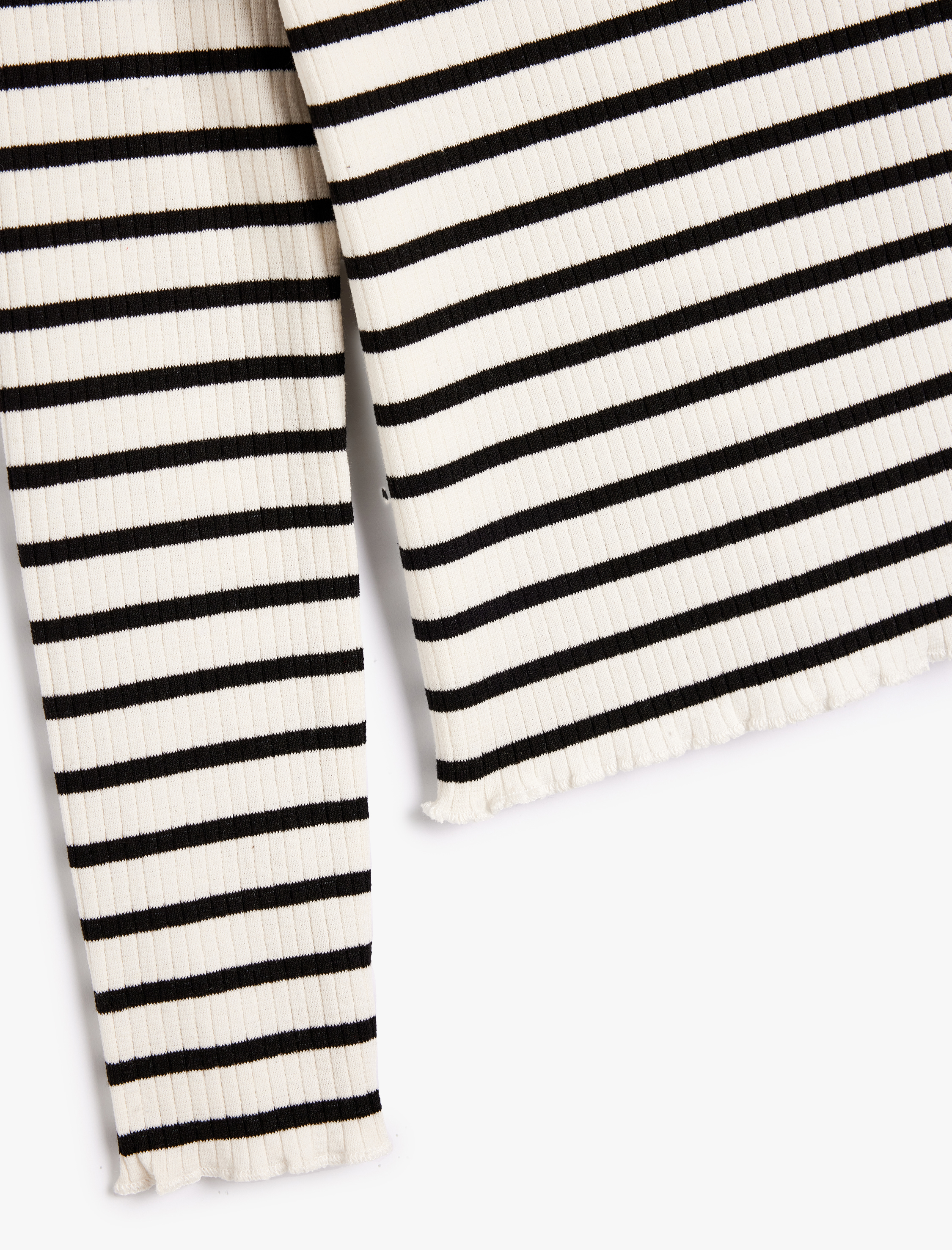  Kız Çocuk Tişört Uzun Kollu Yuvarlak Yaka Ribanalı