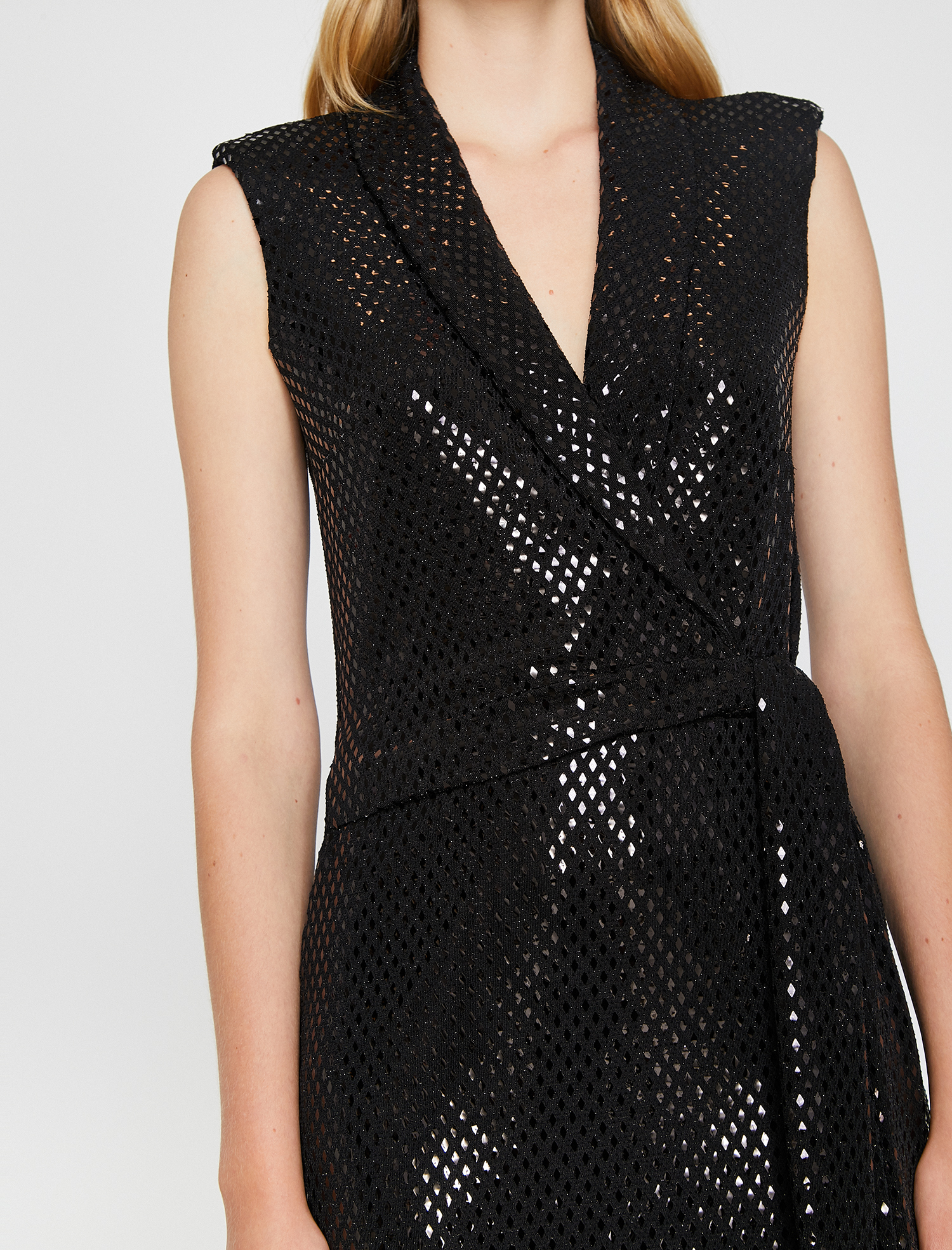   File Detaylı Abiye Elbise