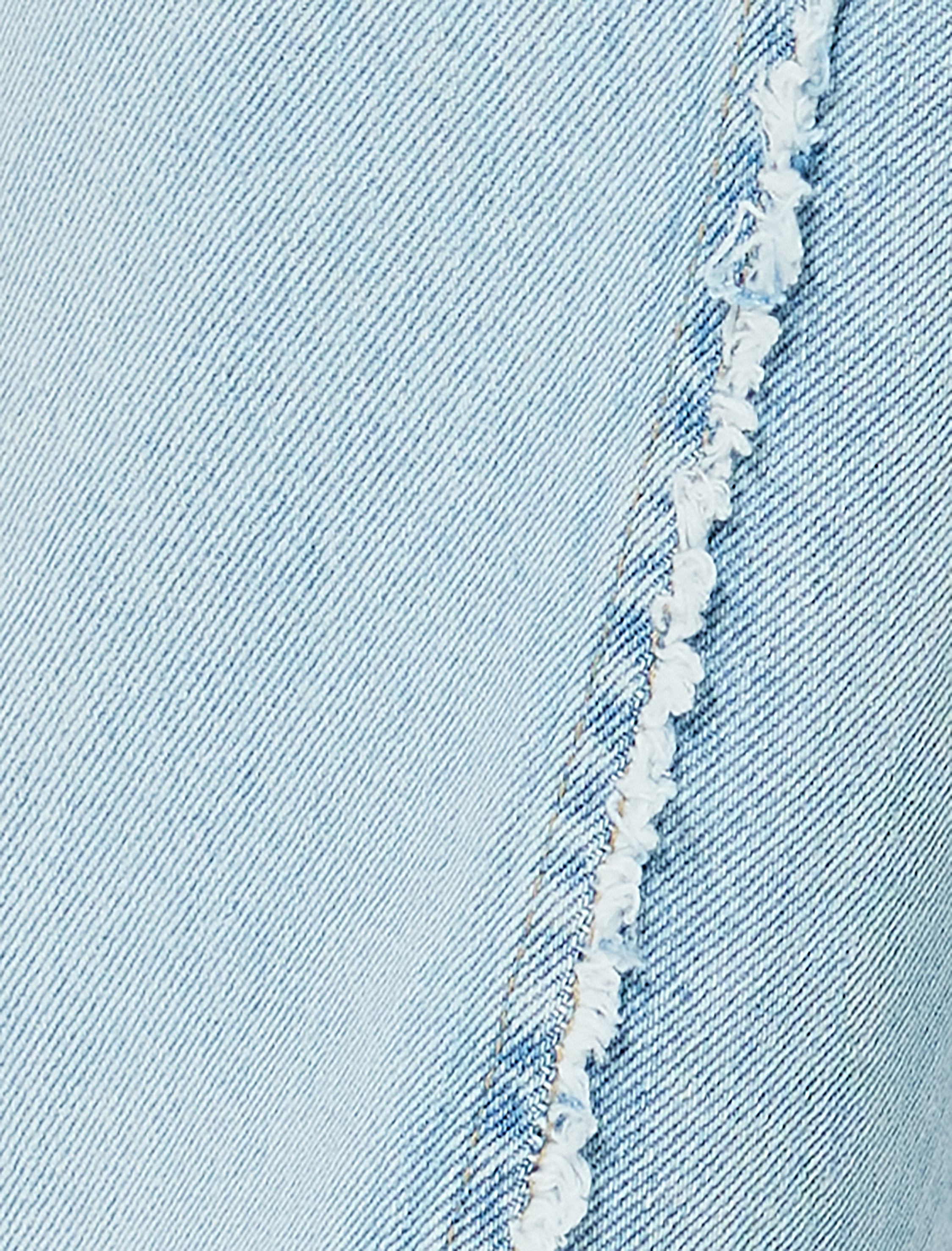 Koton X Sima Tarkan - Püsküllü Geniş Paça Kot Pantolon Cepli Asimetrik Dikiş Detaylı - Bianca Wide Leg Jeans