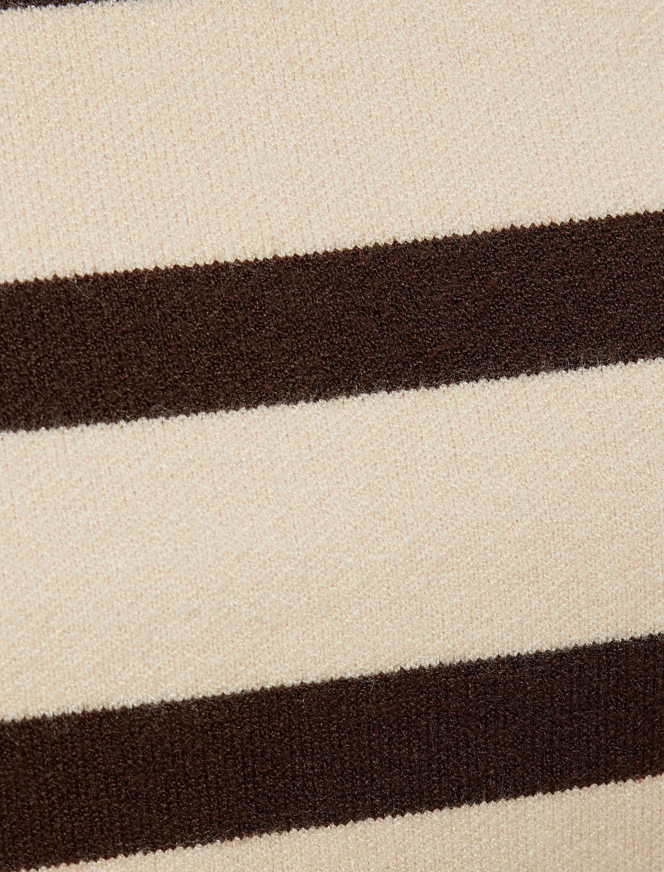 Boğazlı Triko Kazak Uzun Kollu