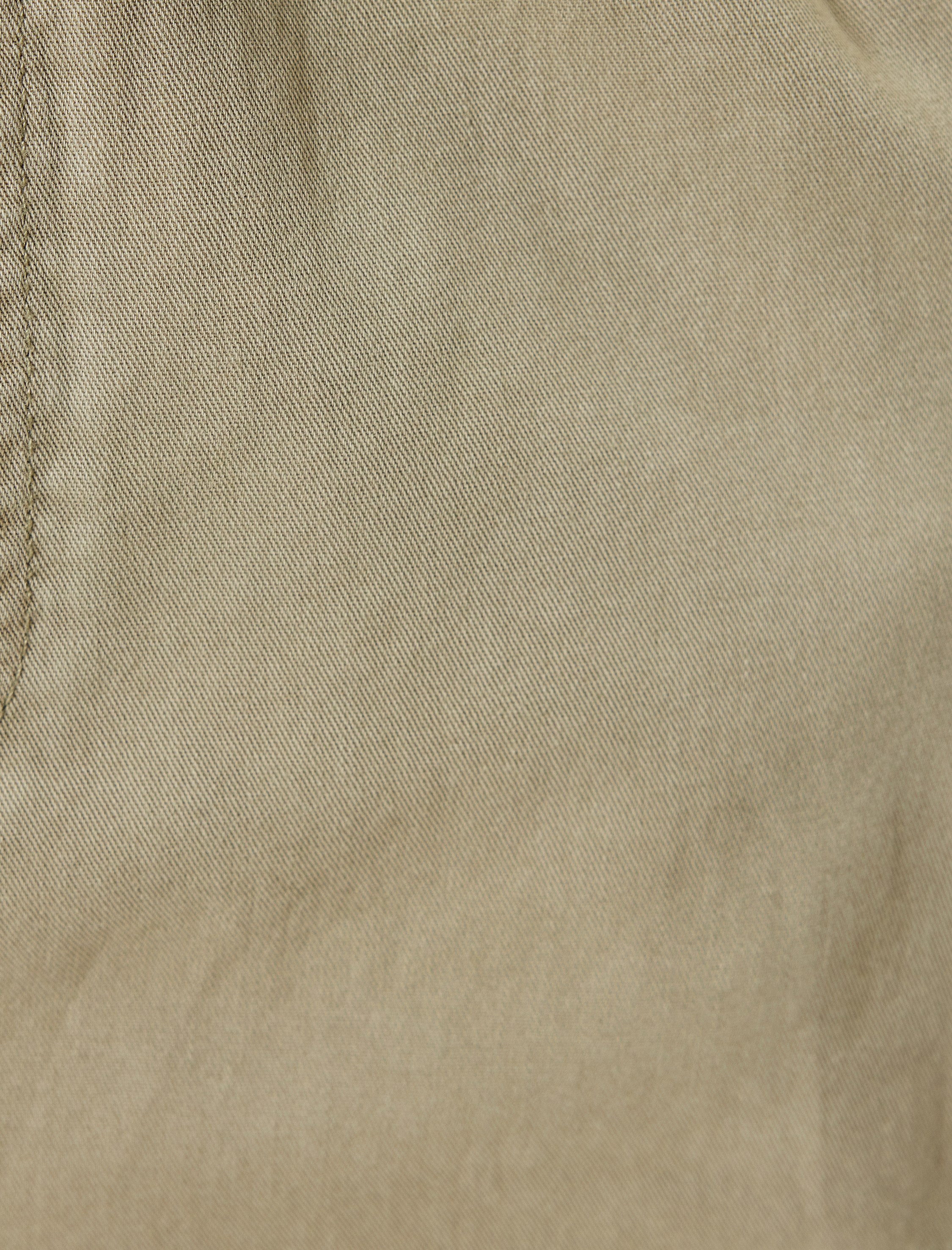 Paraşüt Pantolon Kargo Cep Detaylı Beli Lastikli Pamuklu