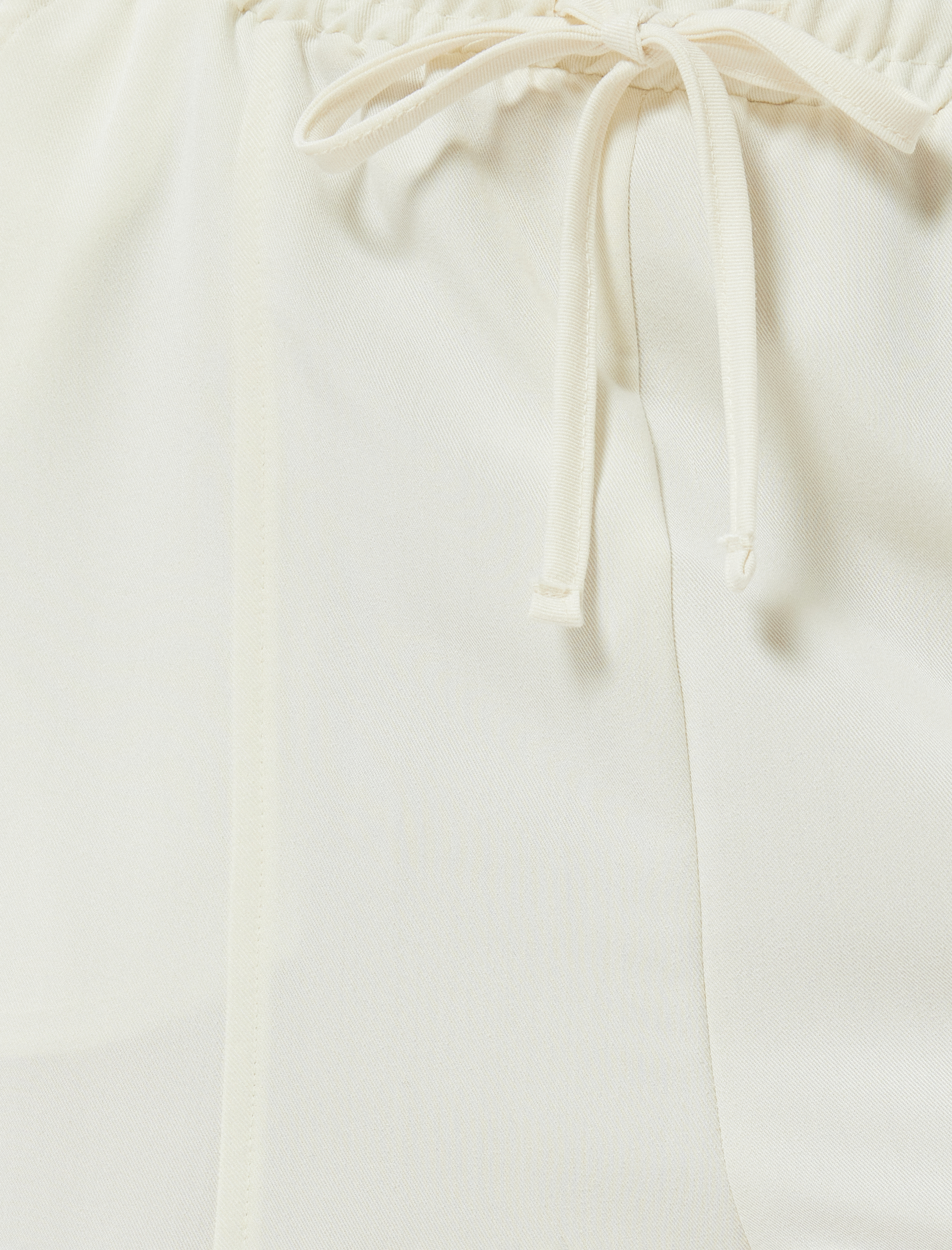   Havuç Pantolon Beli Bağcıklı Normal Bel Cep Detaylı Modal