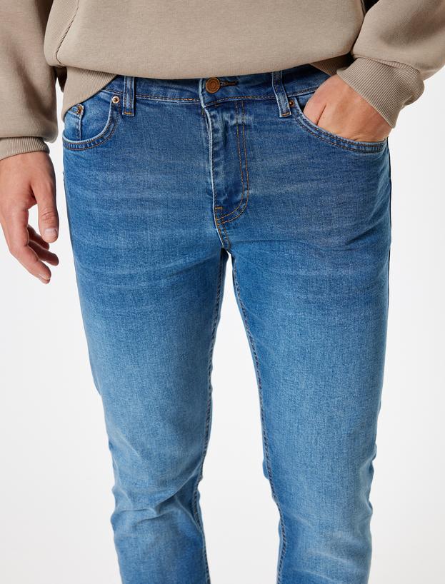 Slim Fit Kot Pantolon - Brad Jean_4