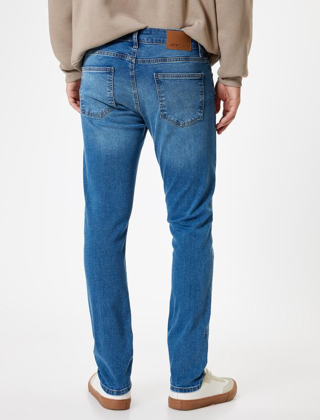 Slim Fit Kot Pantolon - Brad Jean_3