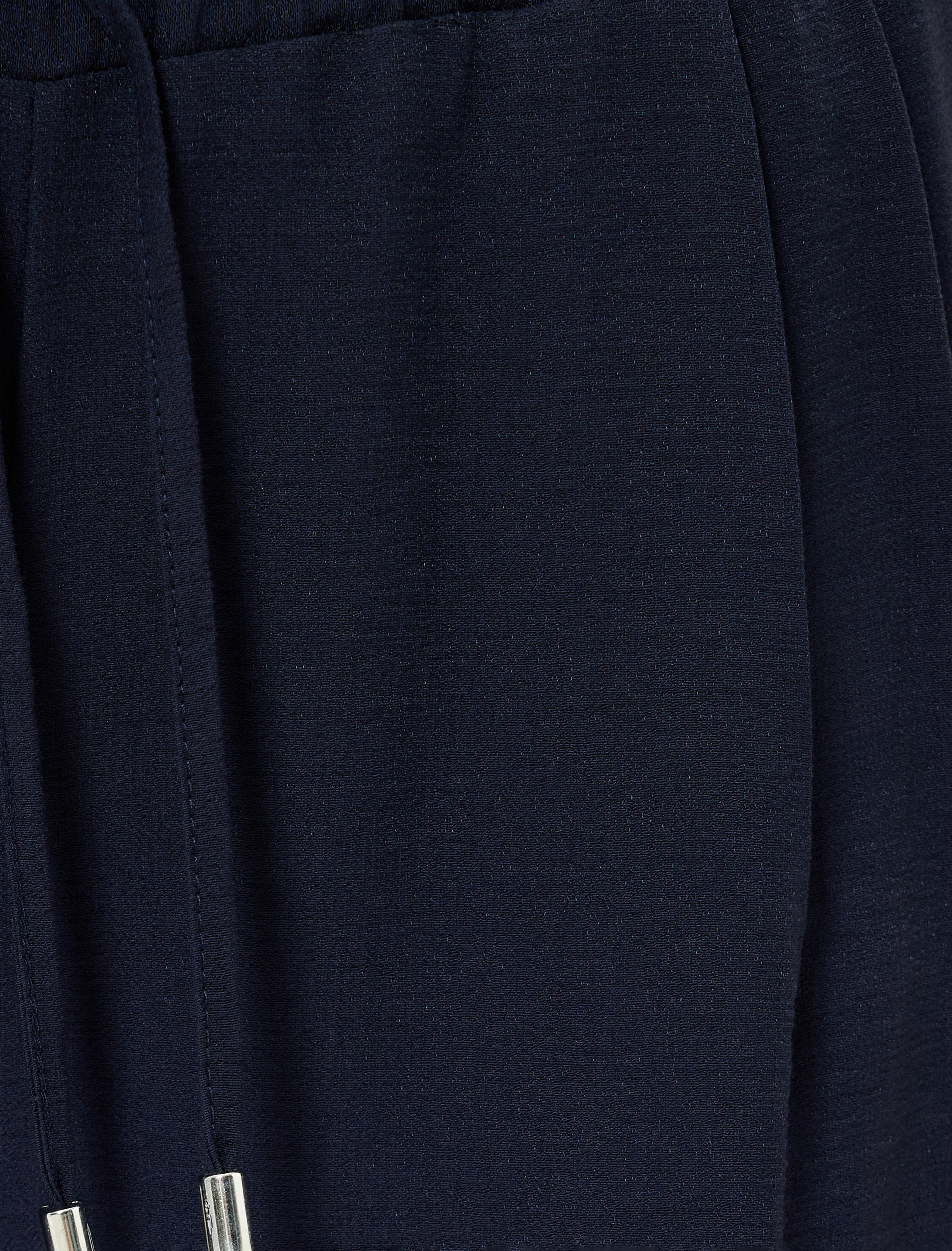   Viskon Bol Paça Pantolon Beli Lastikli Bağlamalı Rahat Kalıp