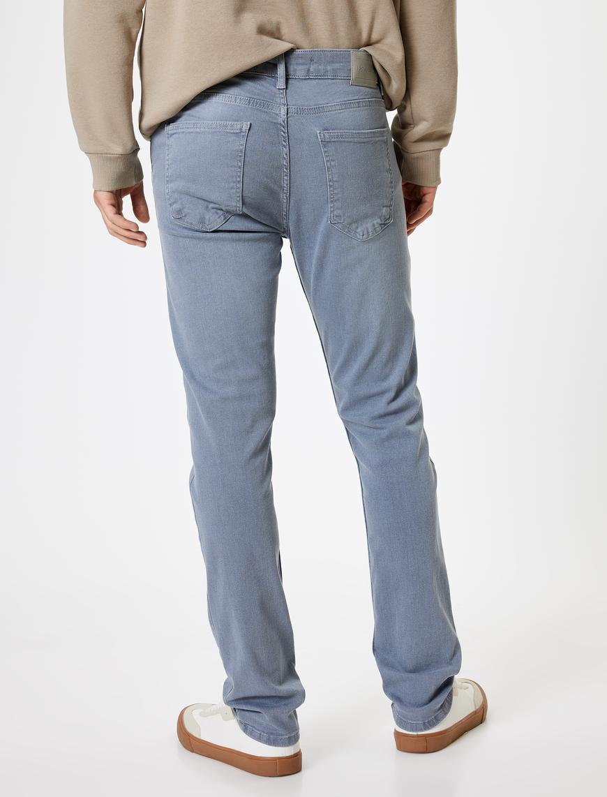   Slim Fit Kot Pantolon - Brad Jean