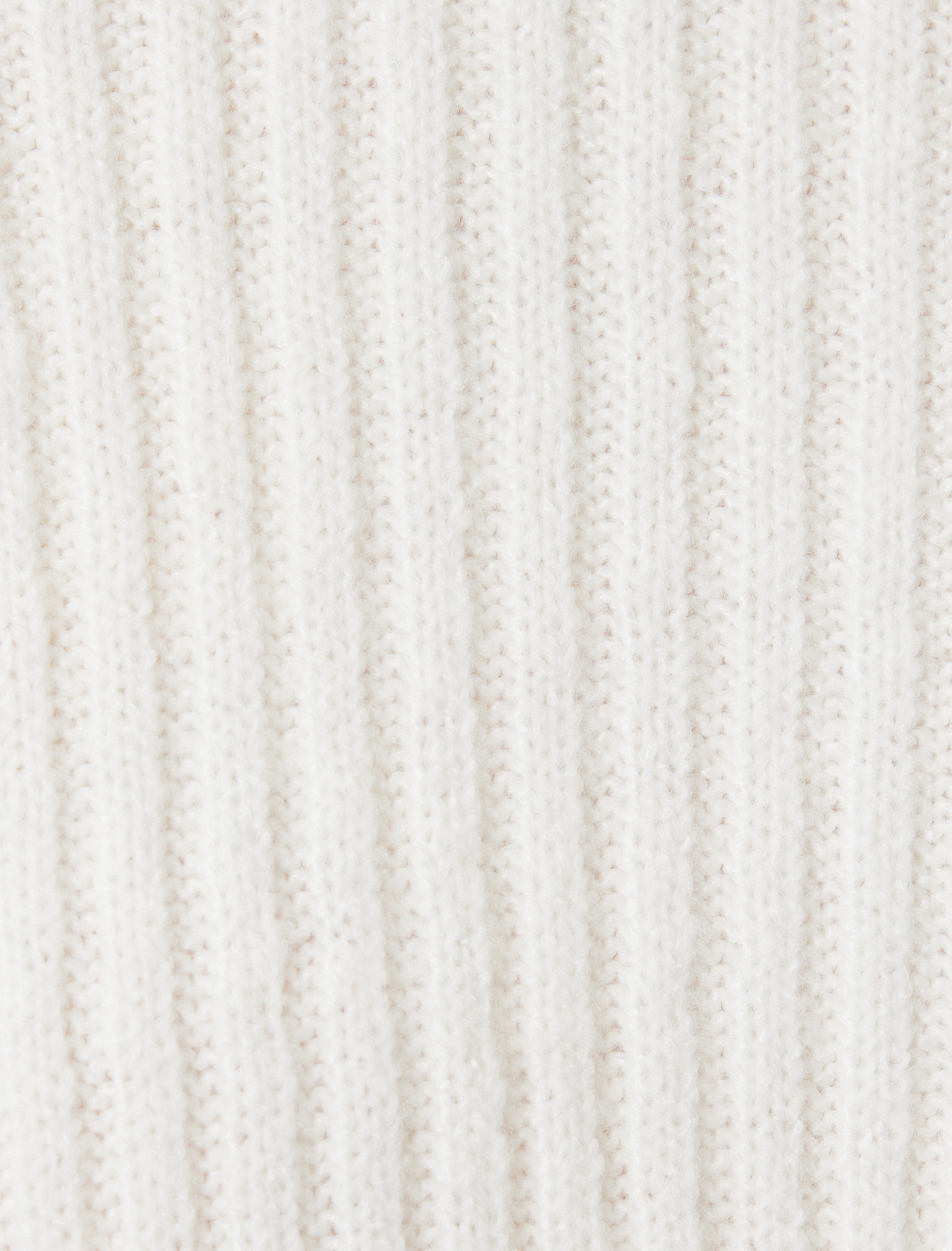   Oversize Triko Kazak Dik Yaka Dokulu Uzun Kollu