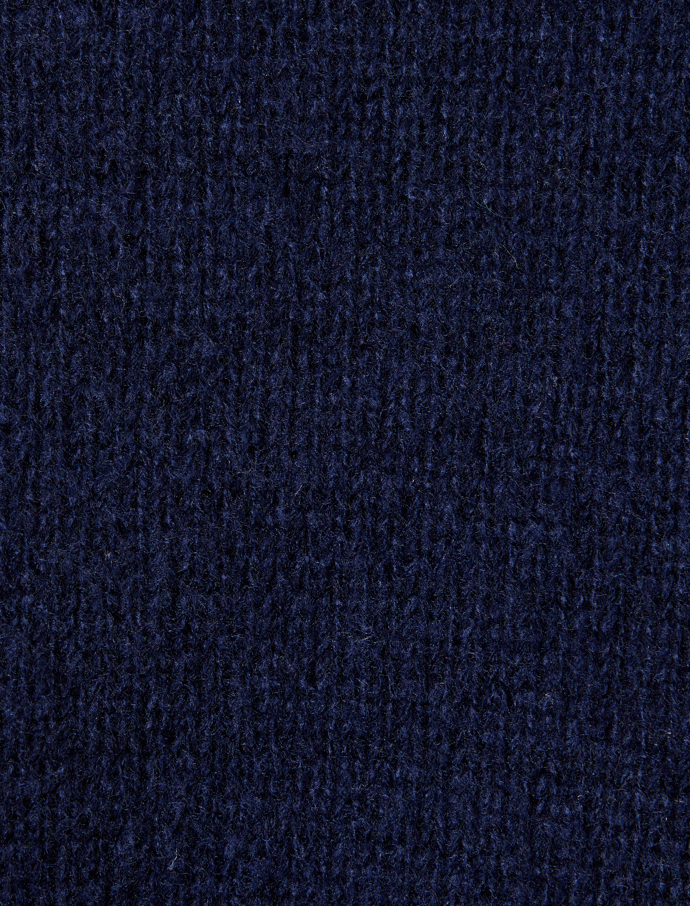   Basic Triko Kazak Bisiklet Yaka Düşük Omuzlu